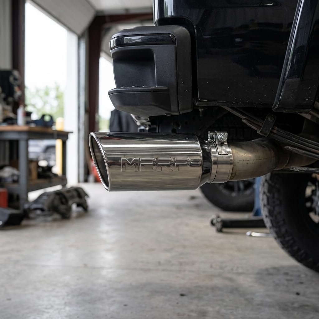 MBRP T5073 6" O.D. Angled Rolled Exhaust Tip (T304)