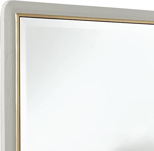 Miniatura 3 de Noble Park Rodgers - Espejo de pared rectangular dorado beige mate de 28 x 42 pulgadas
