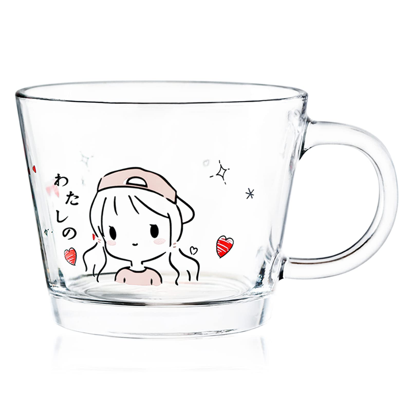 Amazon.co.jp: TDN マグカップ 耐熱ガラス コップ スープカップ 朝食