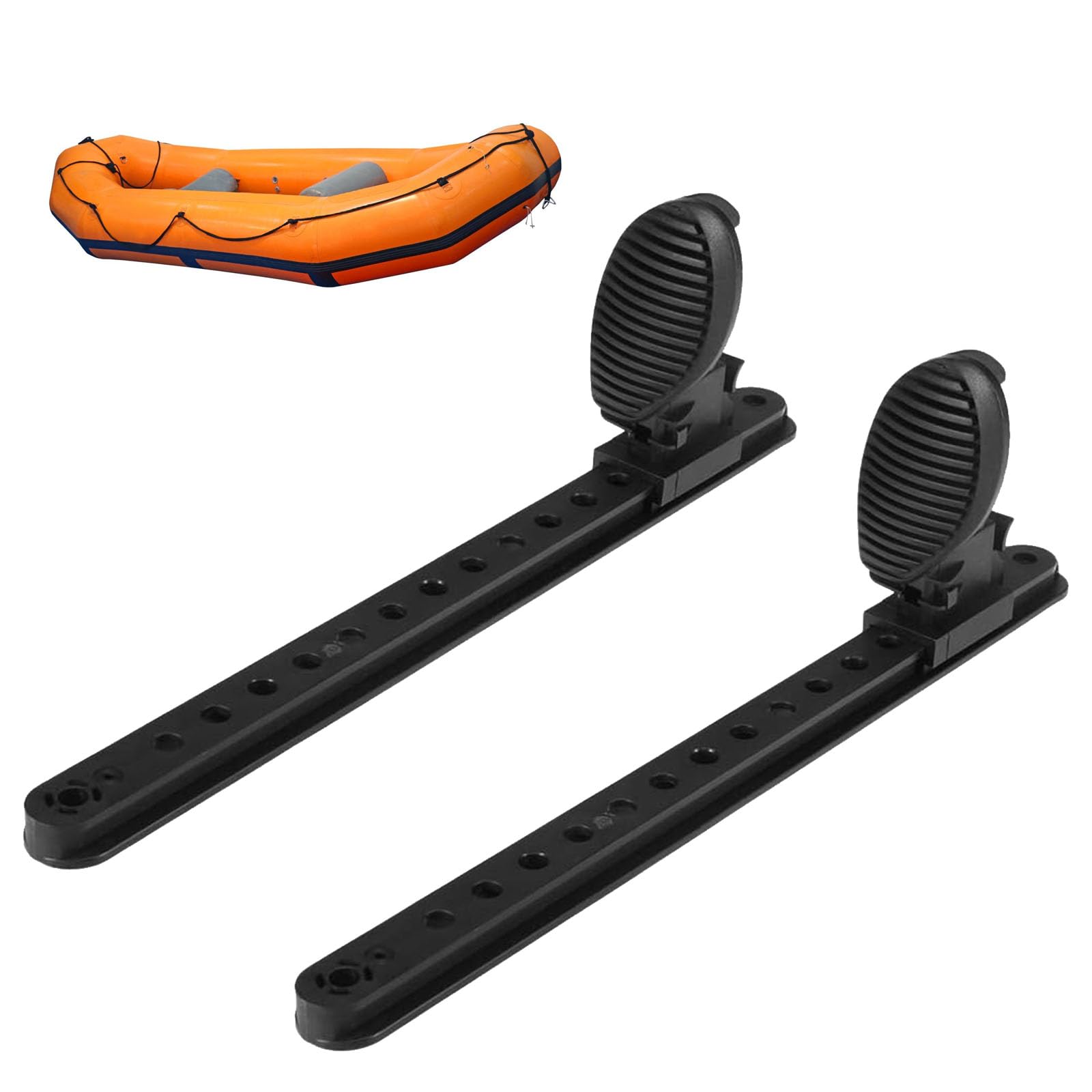 Kajaks-Fußstütze, für Kanus, Kajaks, verstellbare Kajaks, Pedal-Fußstütze, Fußsteuerungssysteme für Boote, Kajaks