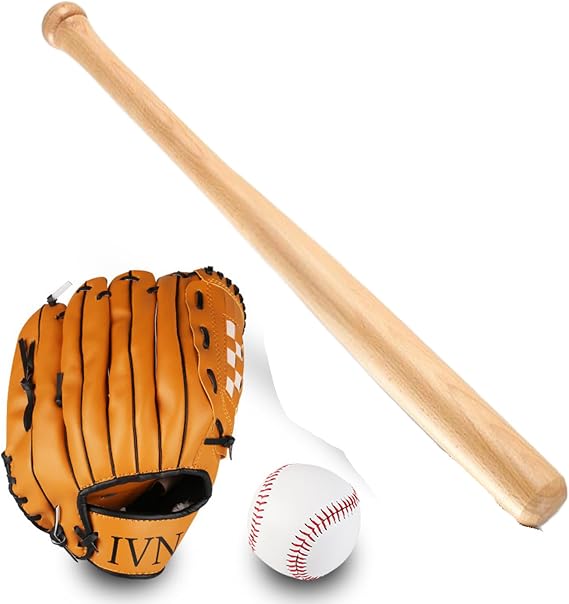 Small Baseball Bat 18 Wood Unfinished Handmade Projects or Sports Party Favors Wood Baseball Bat