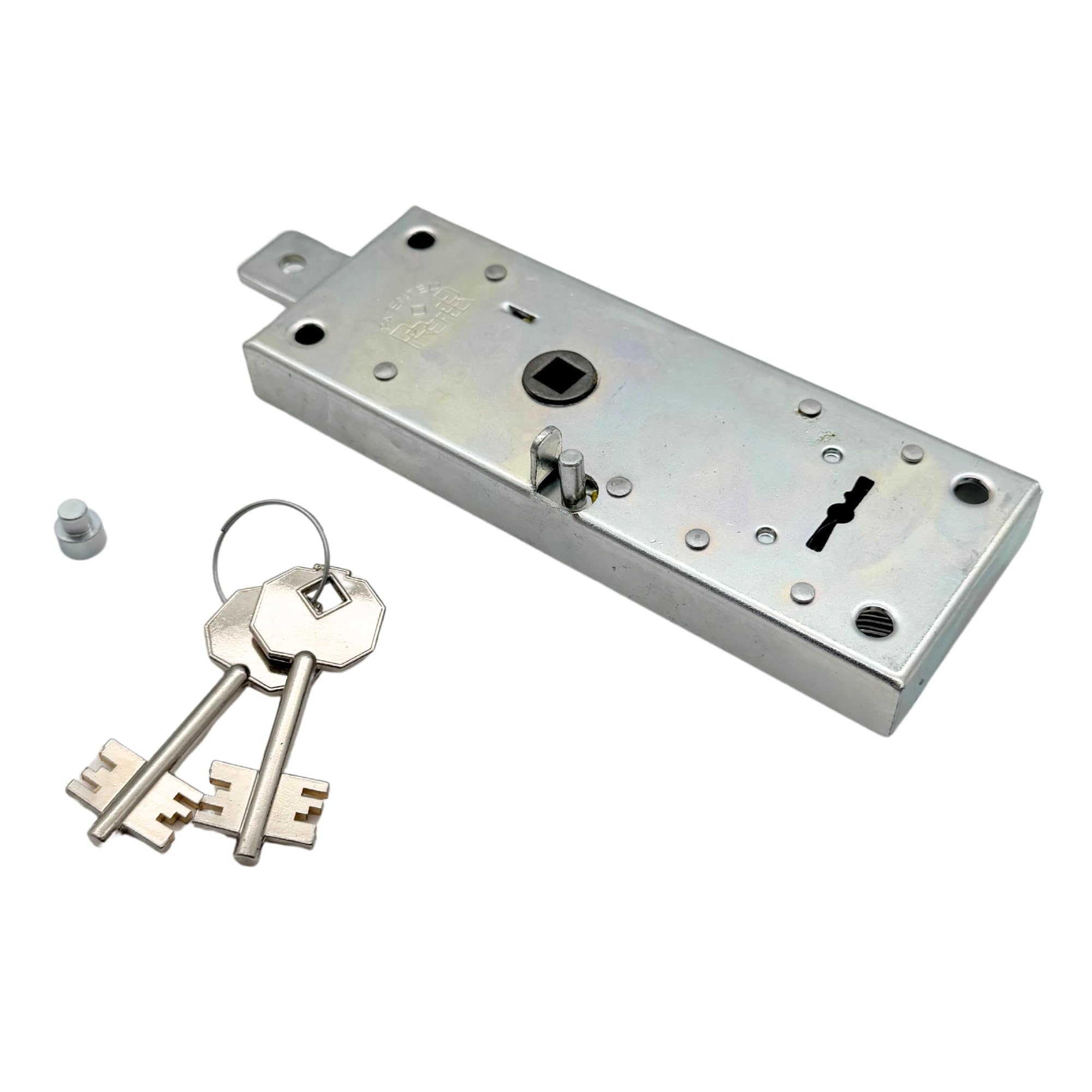 Serrure bascule D.Carte C/Q 8651 Prefer pour porte de garage basculante