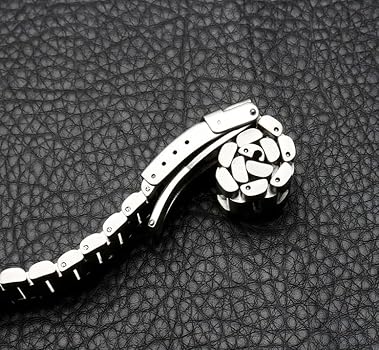 London Craftwork 20 mm / 22 mm Edelstahl-Sportarmband für Tag Heuer Uhren Faltschließe, 20 mm, Edelstahl