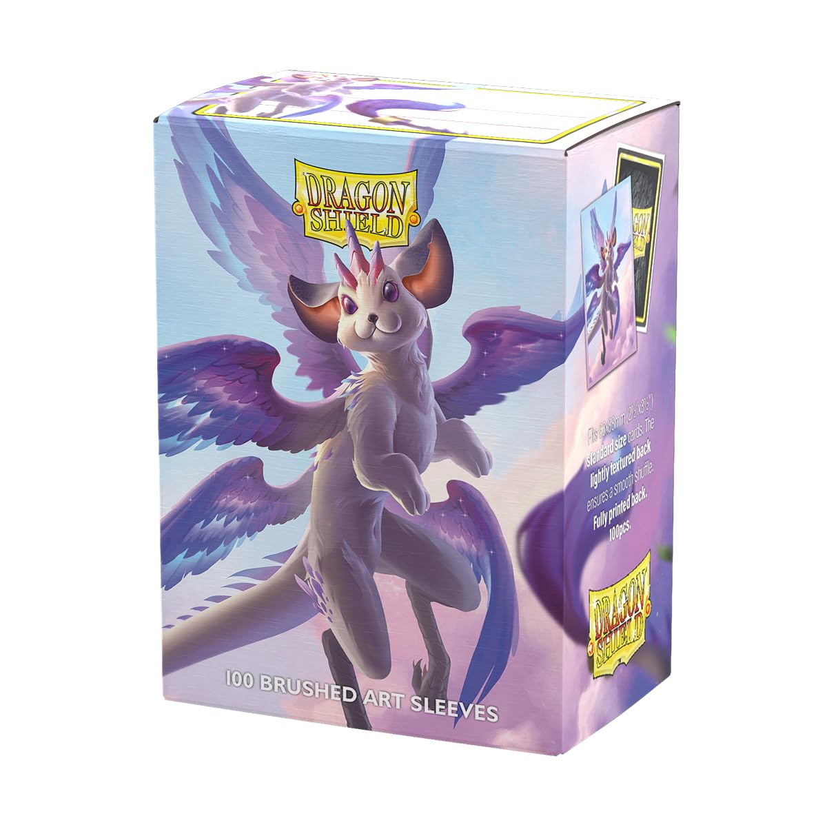 Dragon Shield | Brushed Art Sleeves | The Whiskerwing | 100 CT - Smooth & Tough Premium TCG Sleeves | Compatible with Pokemon, Flesh & Blood, One Piece & Magic the Gathering — image 1