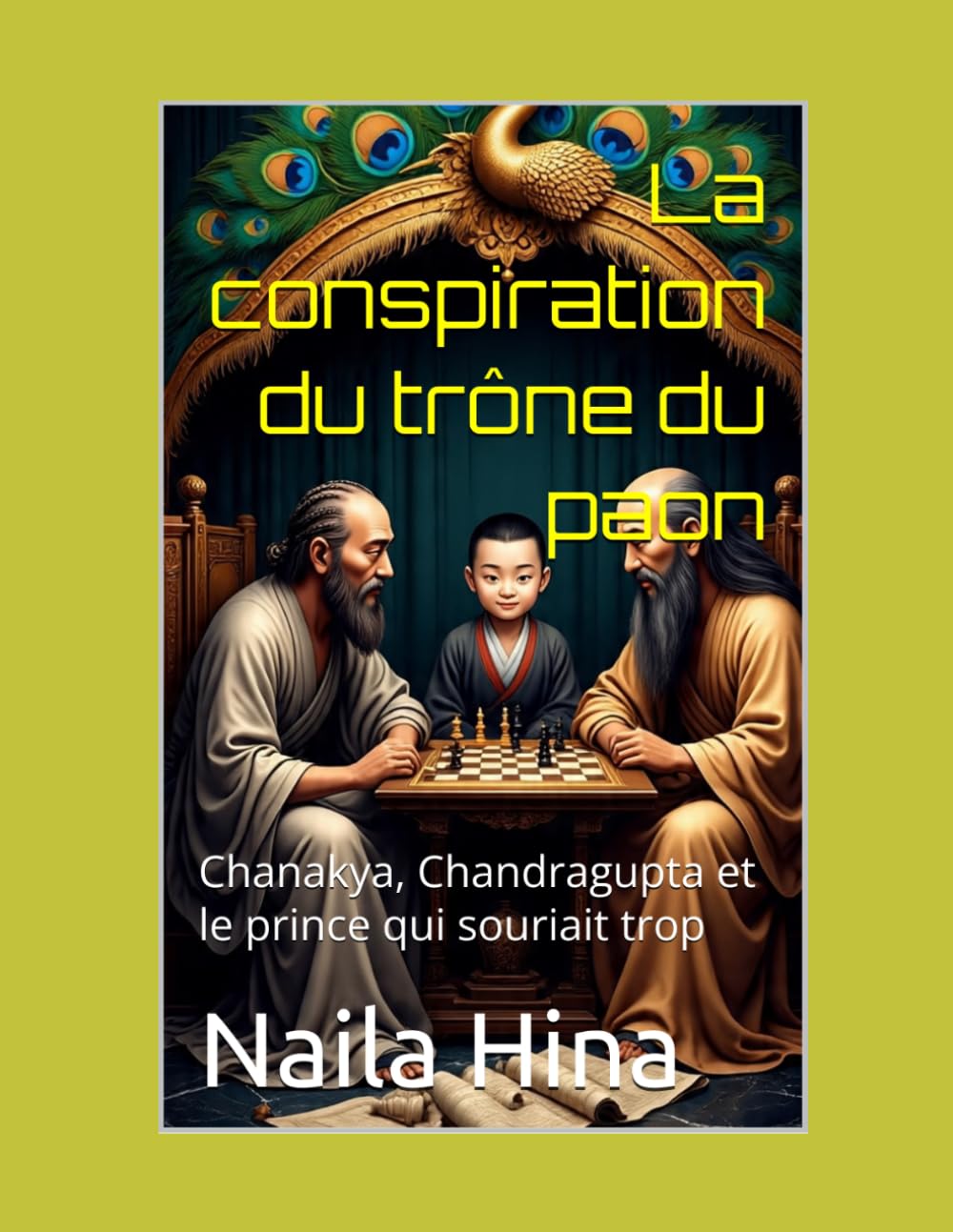 La conspiration du trône du paon: Chanakya, Chandragupta et le prince qui souriait trop (Les Cerveaux de l’Est)