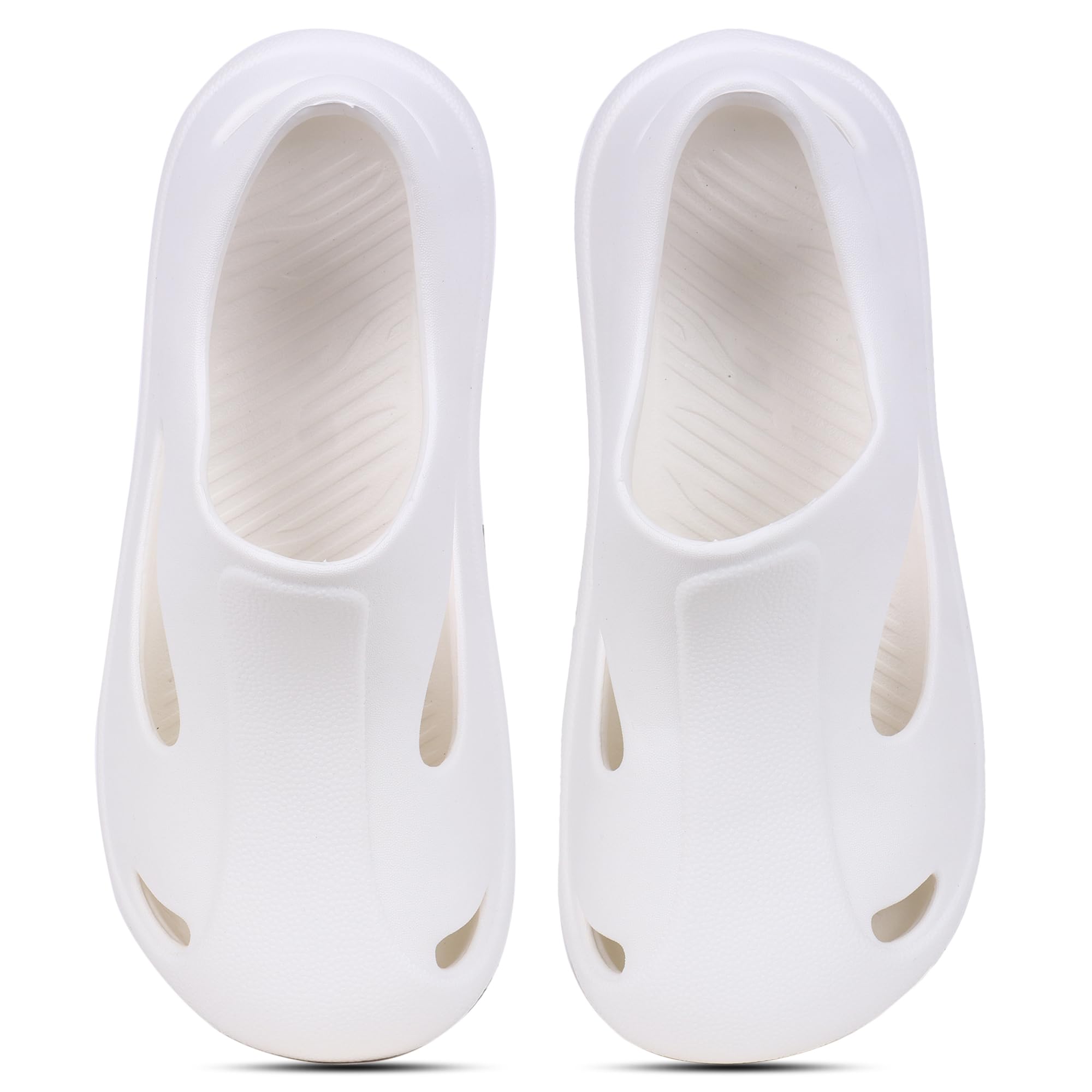 Women's Solid Color Lightweight Clogs, Casual Slip On Platform Sandals, Comfortable Slip On Shoes-image-8