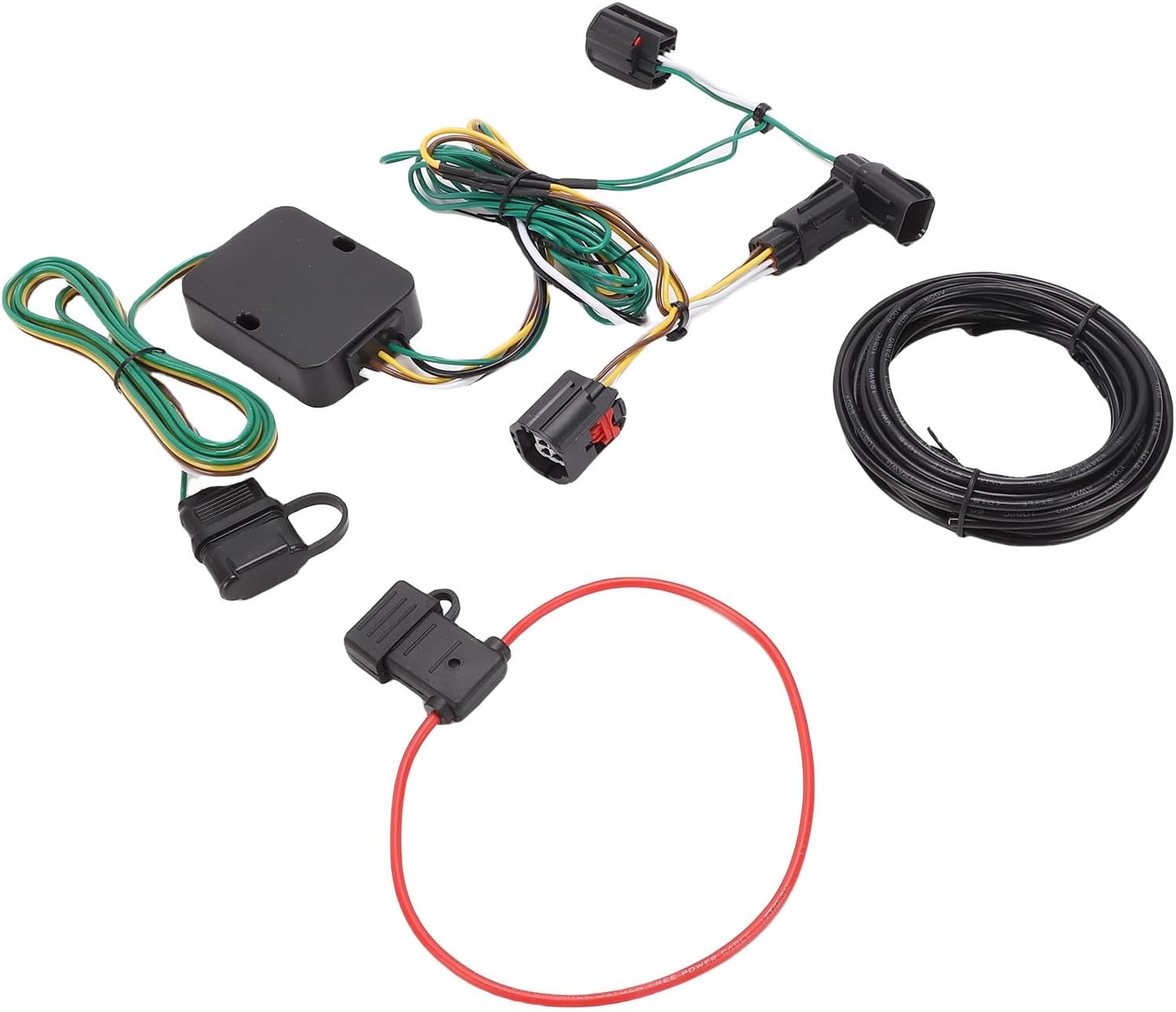 4 Pin Trailer Wiring Harness Kit 41995 4 Way Flat Connector Stable Lights Towing Grand Caravan 2011-2020