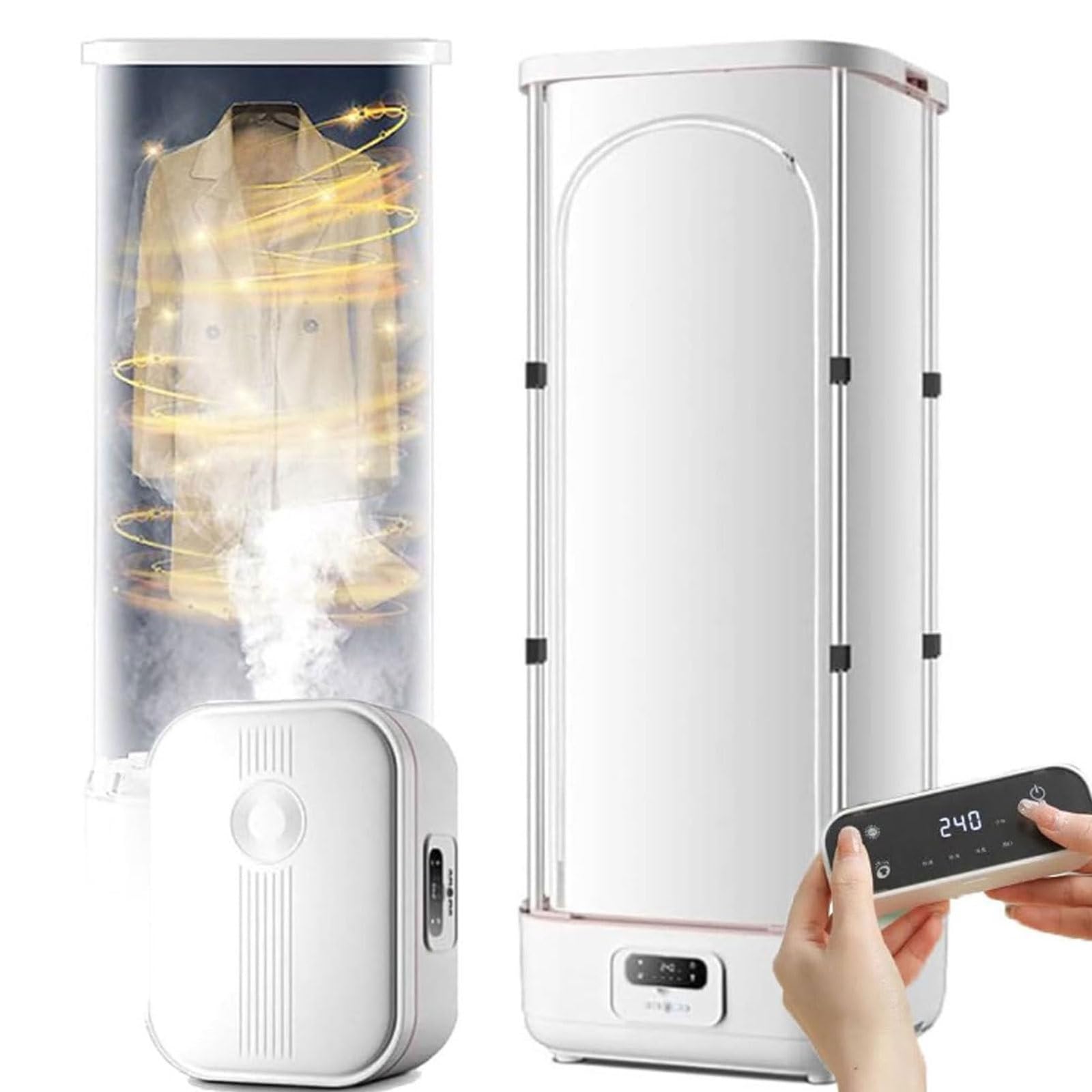 Séchoir à linge électrique pour appartement et pressing à vapeur automatique à la maison