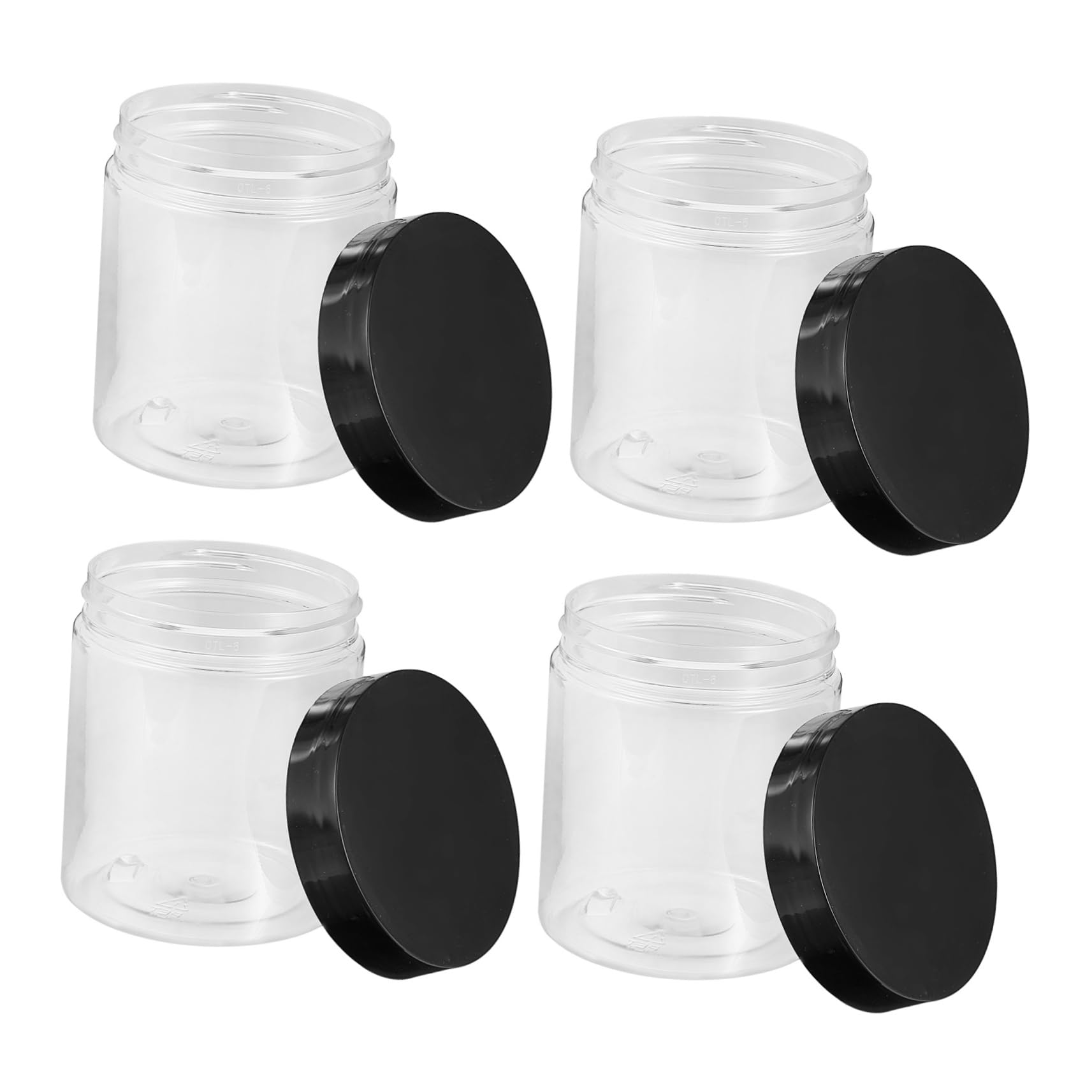 Amazon｜HAKIDZEL 透明プラスチック瓶 保存容器 密閉食品保存用容器 12