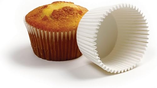Miniatura 6 de Norpro Tazas gigantes para magdalenas color blanco paquete de 48