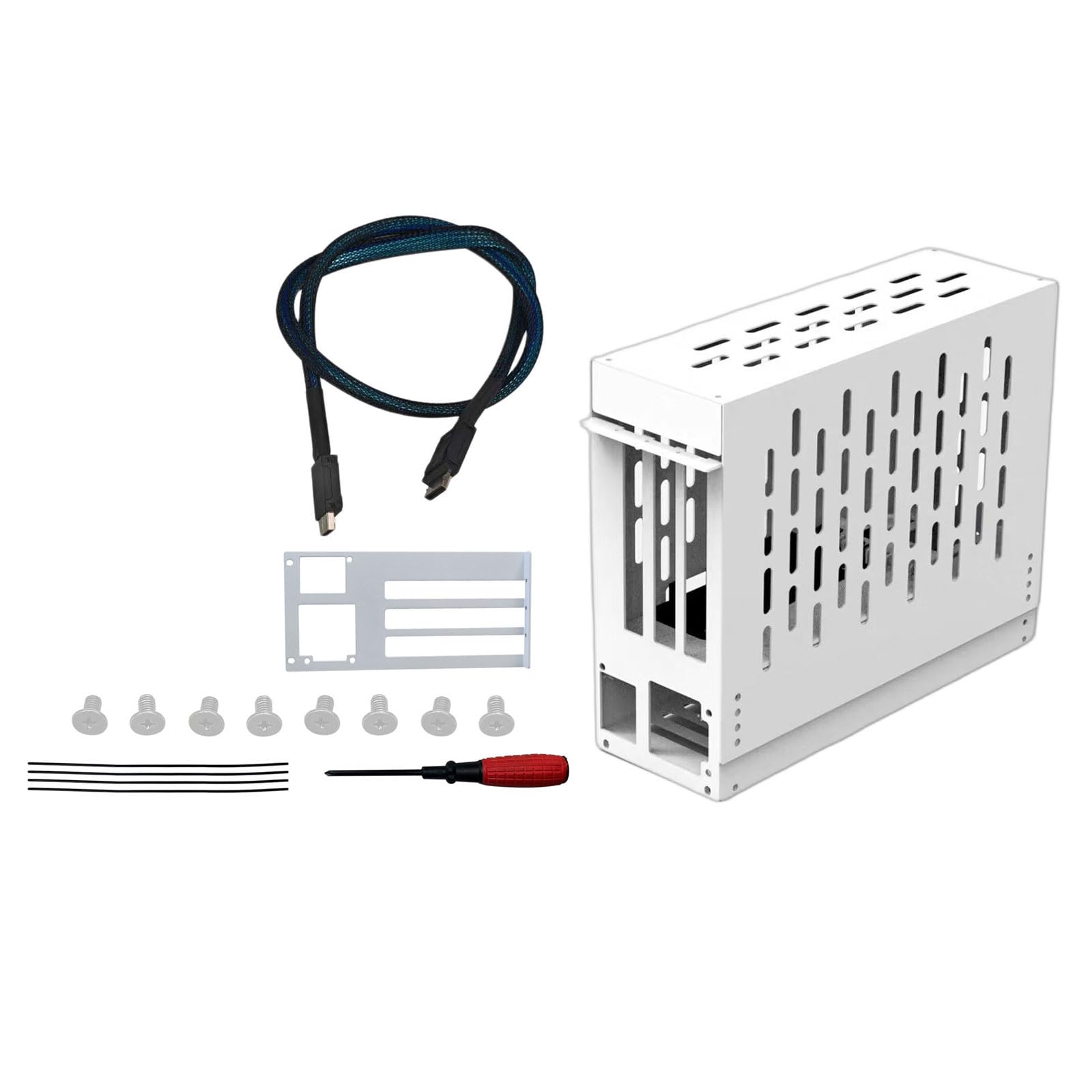 Base gráfica externa para laptops lentas: potencia PCIe 4.0 con GPU de escritorio de aluminio 7