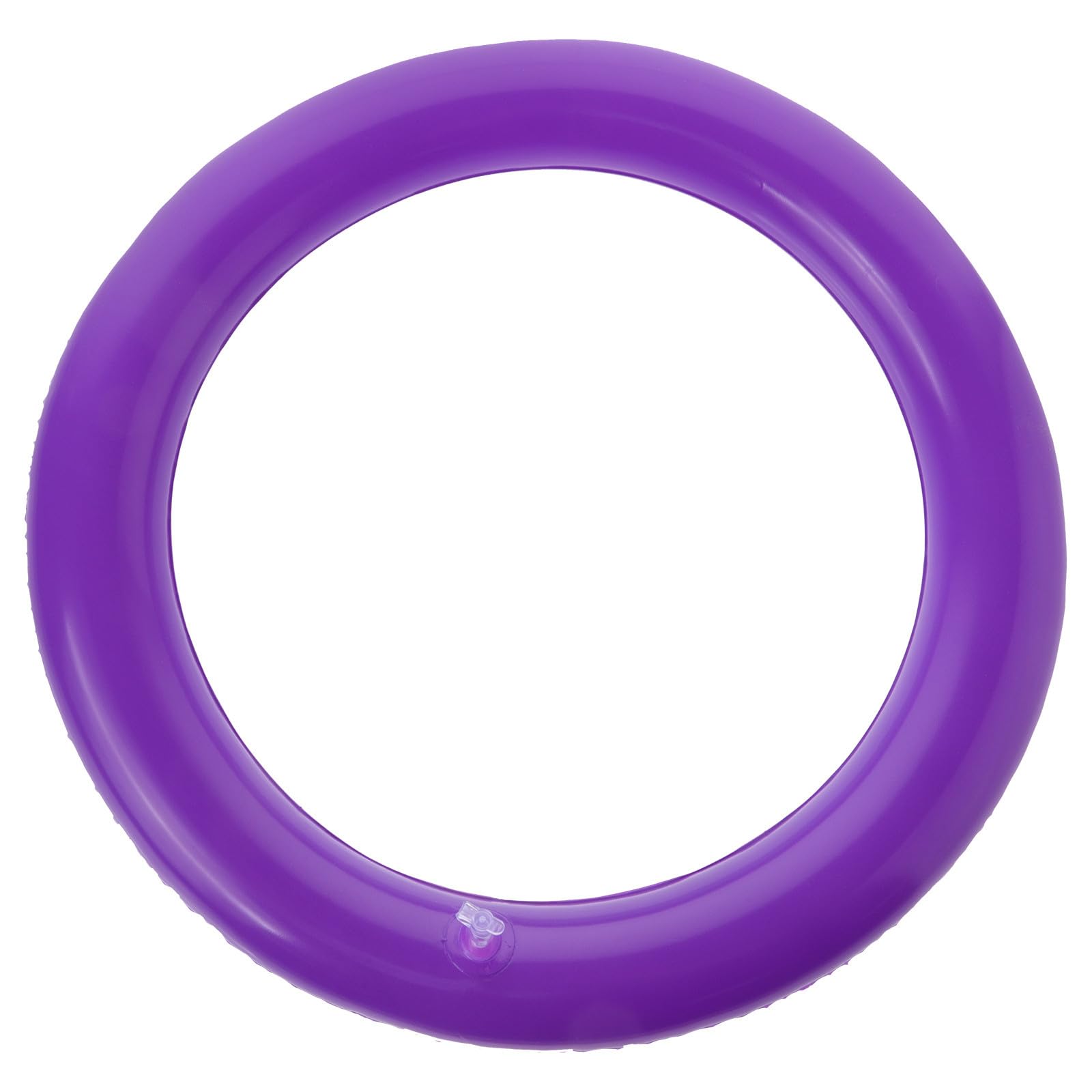MAGICLULU Soporte Balón de Pilates Diseño de Anillo Fijador para Pelota de Yoga de PVC Púrpura, Base Redonda Estable y Fácil de Limpiar para Ejercicio y Entrenamiento