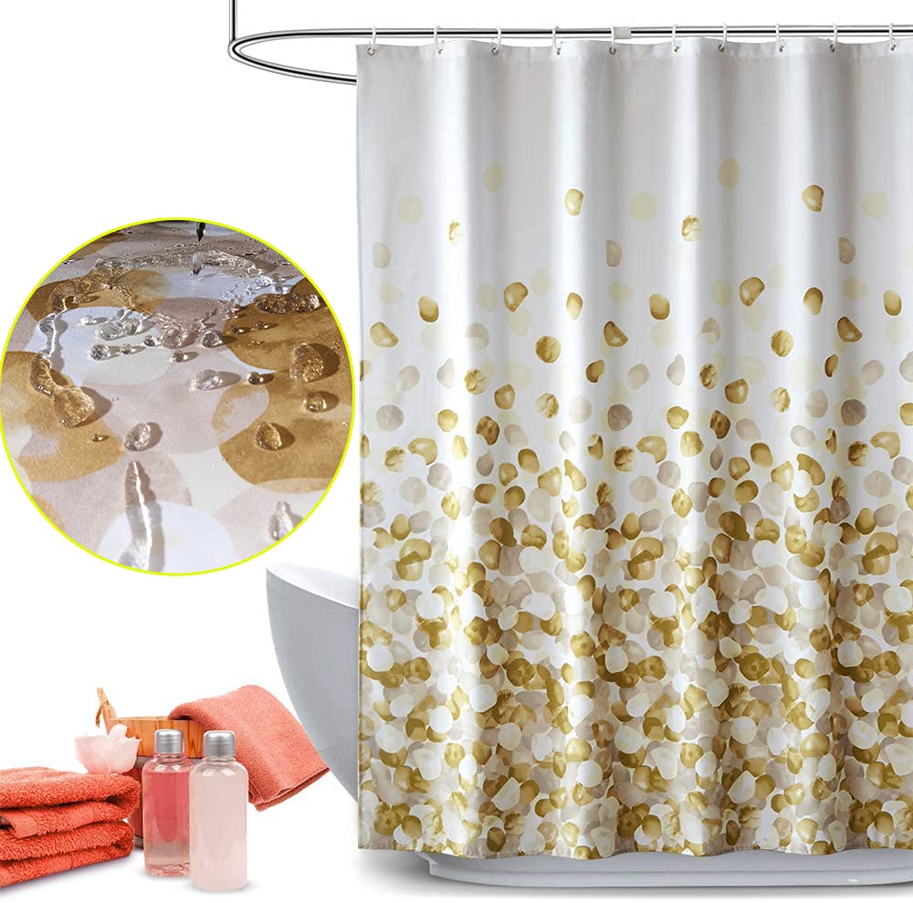 Tenda Da Doccia Floreale 3D In Poliestere, 180x180 Cm, Morbida E Impermeabile, Con 12 Ganci E Corda, Motivo Retrò Moderno