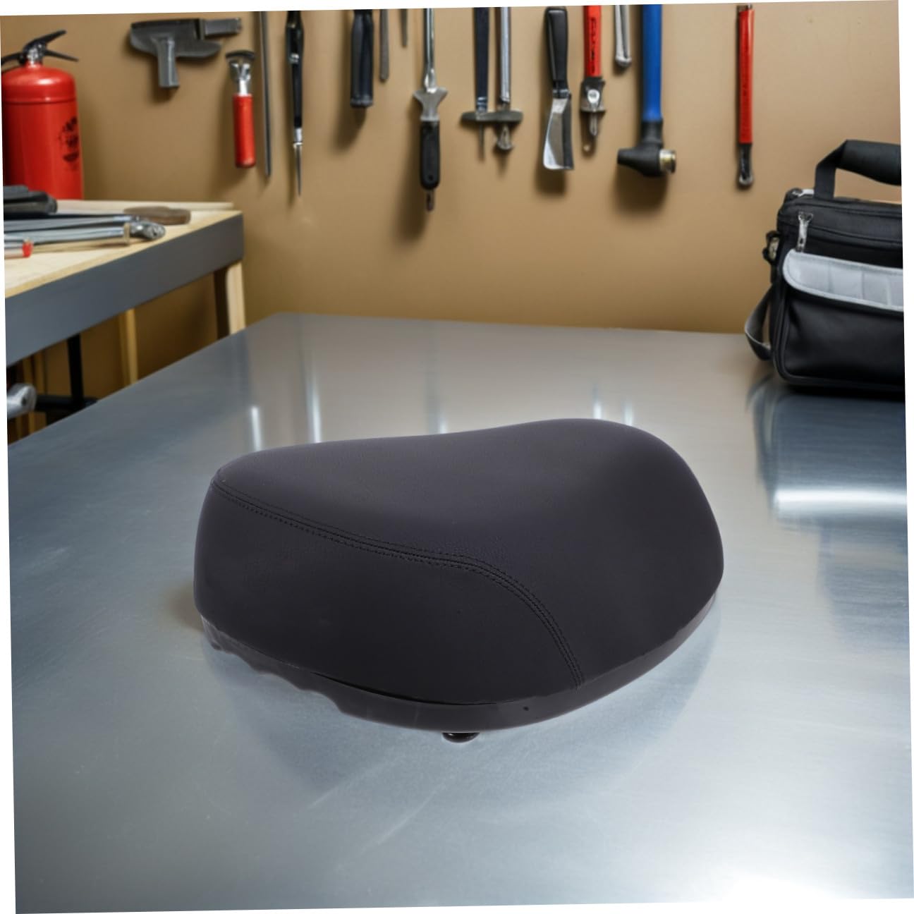 TOYANDONA Cuscino Sedile per Bicicletta Elettrica Morbido e Ammortizzante Coprisella Ergonomico per Mountain Bike Strada e Triciclo Protezione Antishock e Comfort Prolungato