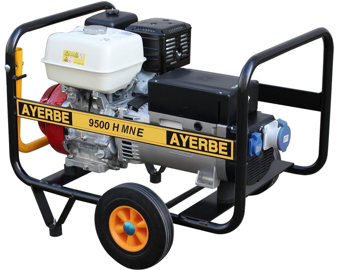 Generador 9500 MN con Arranque Eléctrico Motor Honda - Maestro Ferretero
