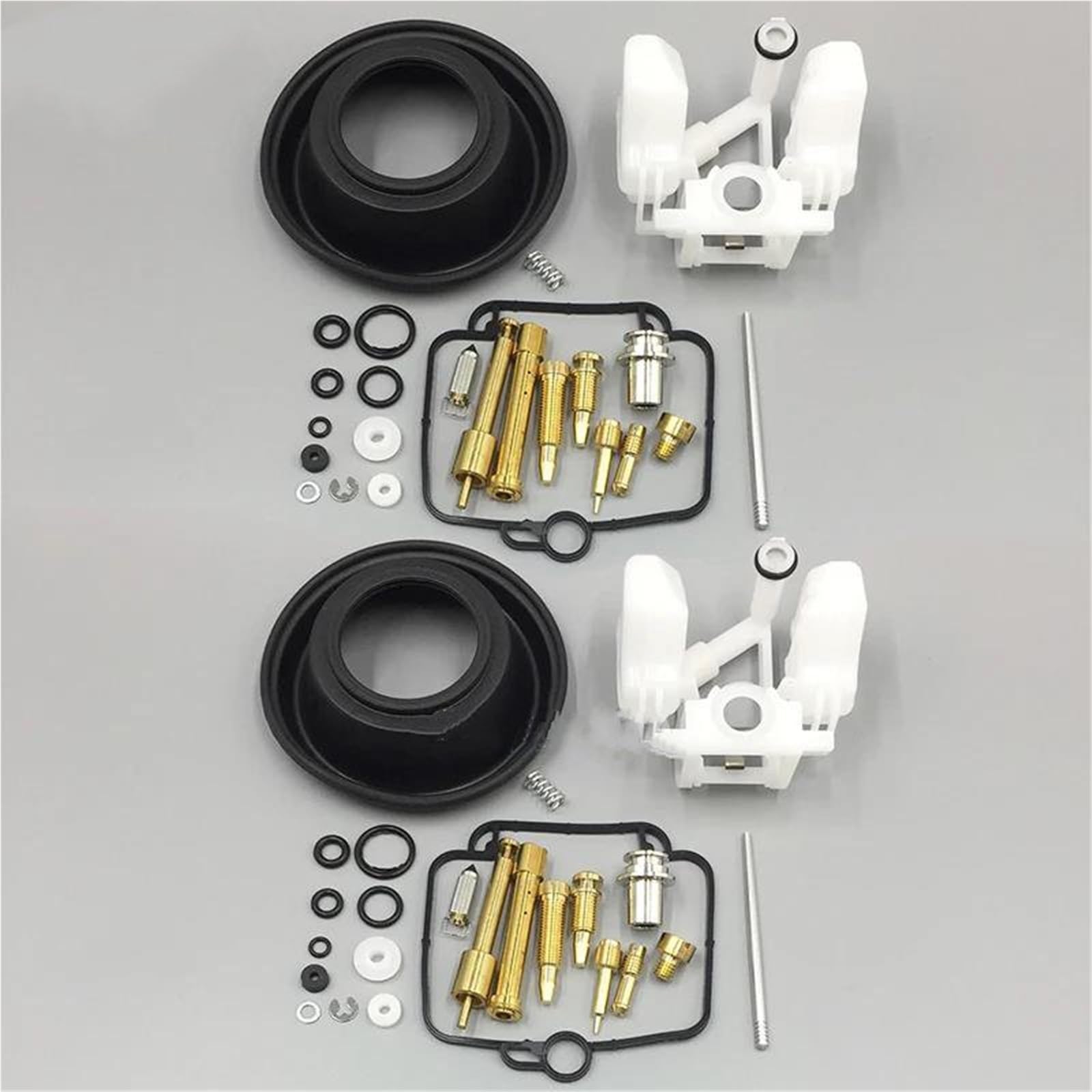 Xwdpdnhhd Set 1 Motorcycle Carburetor Repair Kit For Suzuki 1989-2000 Gs500e Carb Rebuild Diaphragm Float Gasket Parts Replacement Carb Rebuild Kit(Set 1)