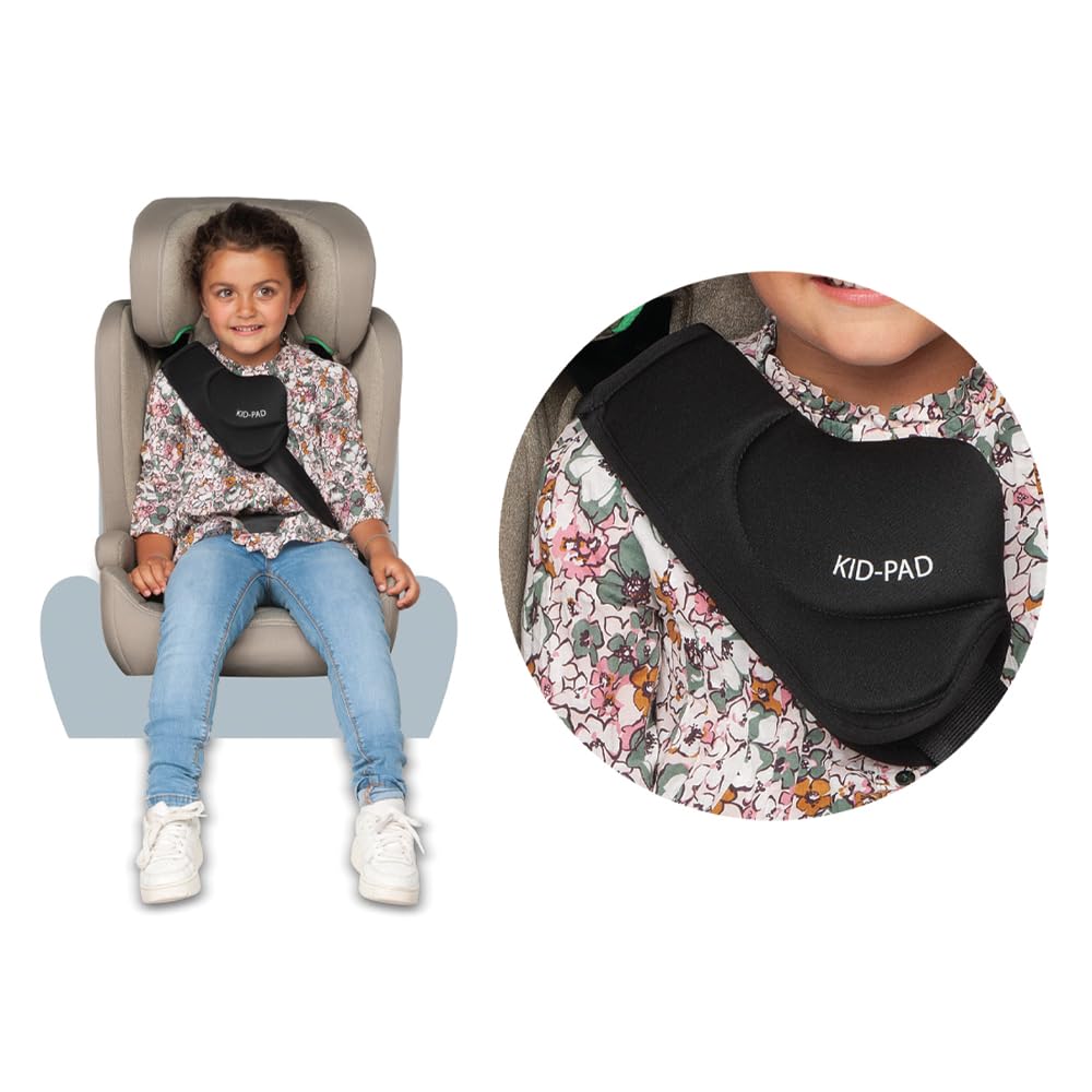 Foppapedretti Seggiolino Auto Babyroad I-Size, per bambini da 76 a 150 cm di altezza, 15mesi-12 anni, conforme ECE R129, Fissaggio a 3 punti, Safe Body Protection, Protezione Impatti Laterali, Silver