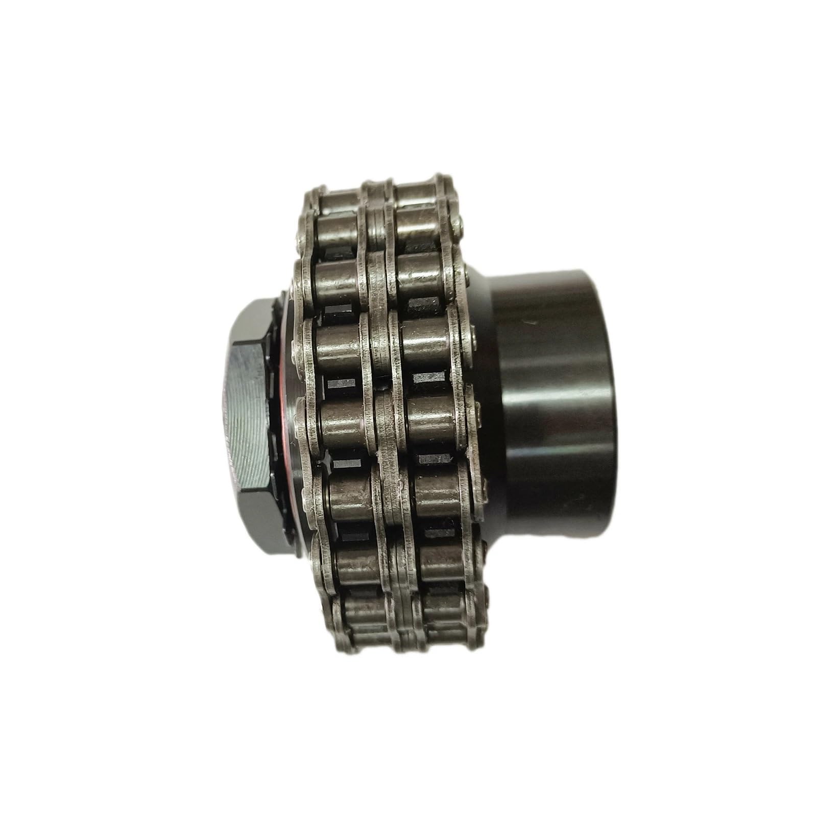 Accouplement limiteur de couple à friction de type chaîne, protection contre les surcharges de sécurité réglable for les machines de convoyeur et d'emballage