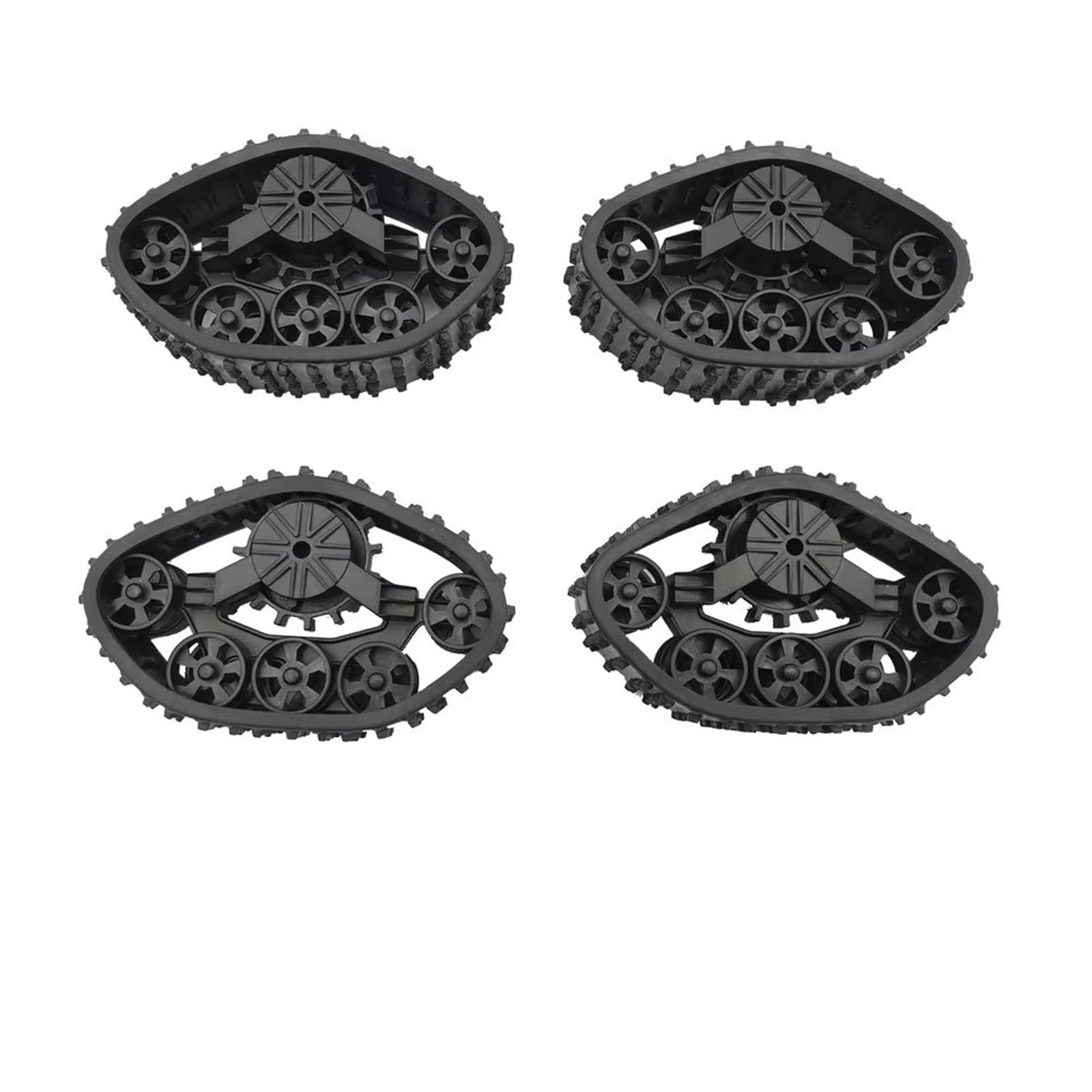 Accesorios coches RC per WPL B14 B24 C14 C24 per Fayee FY001 FY002 FY003 RC Auto Camion Fai da Te Modificato Accessori di Aggiornamento 4 Pezzi Ruote Pista Pneumatici Neve