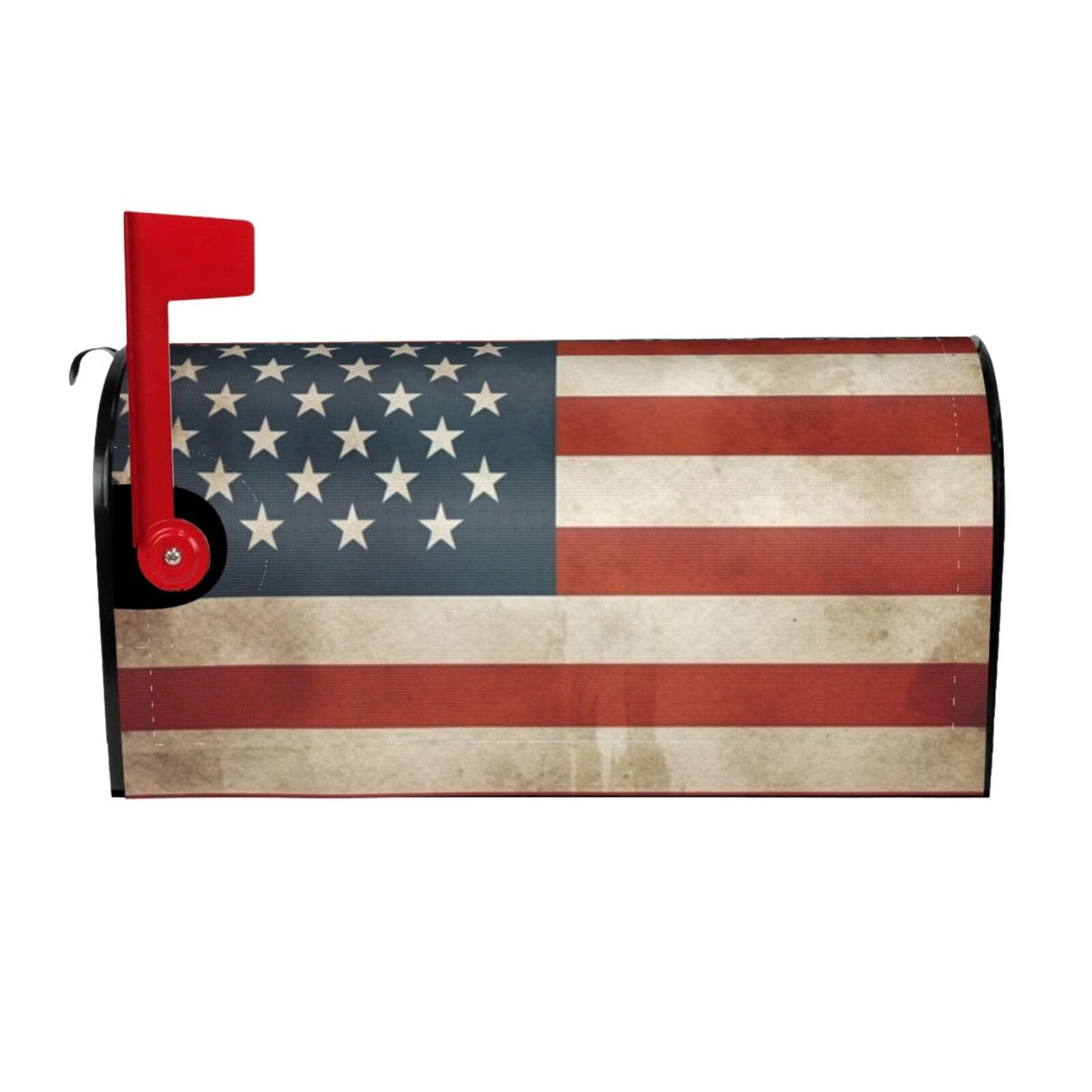 Couverture de boîte aux lettres magnétique au style rétro US pour embellir votre jardin d'été