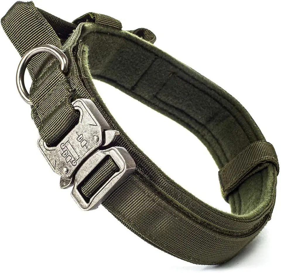 Coleira para Cachorro Grande e Forte MADOG Comander (G, VERDE)