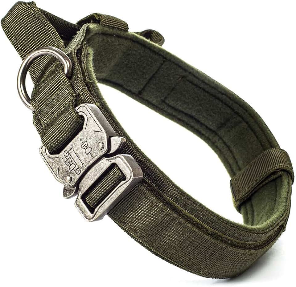 Coleira para Cachorro Grande e Forte MADOG Comander (G, VERDE)