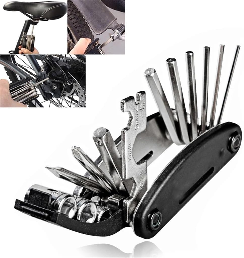 Mountain cycle Portable socket multipurpose wrench bicycle multi tool Screwdriver Motorcycle bike allen fix