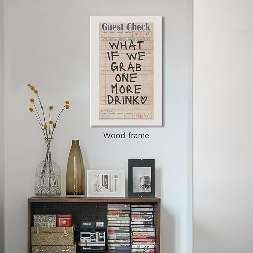 Miniatura 6 de Arte de pared retro con diseño de cuadros para invitados, póster decorativo moderno y estético en blanco y negro, 12 x 16 pulgadas, enmarcado con