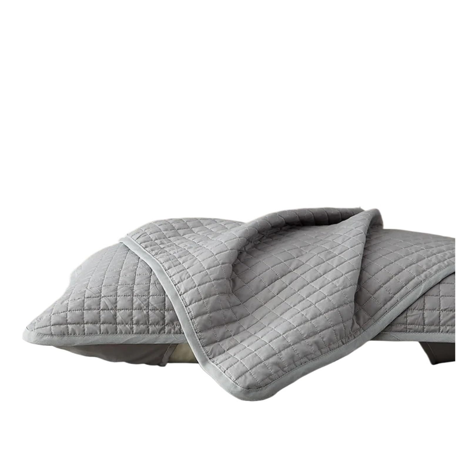 Taie d'oreiller imperméable en coton gris parfaite pour les petits déjeuners au lit