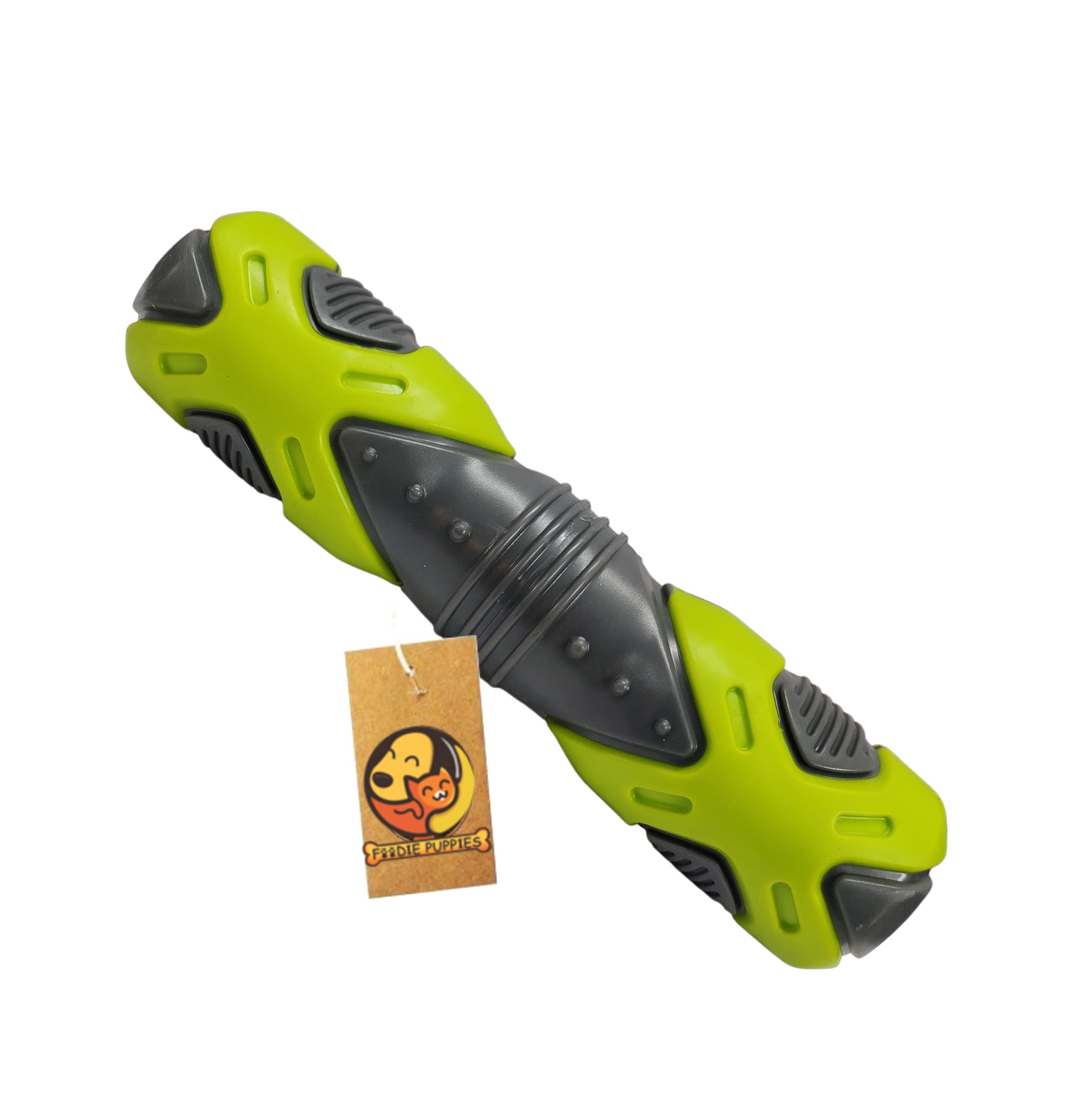 Foodie Puppies Non-Toxic Interactive Soft Latex Training Squeaky Cross Saber Toy for Puppy and Dogs (Color May Vary) (B091K373L3) Amazon Price History, Amazon Price Tracker