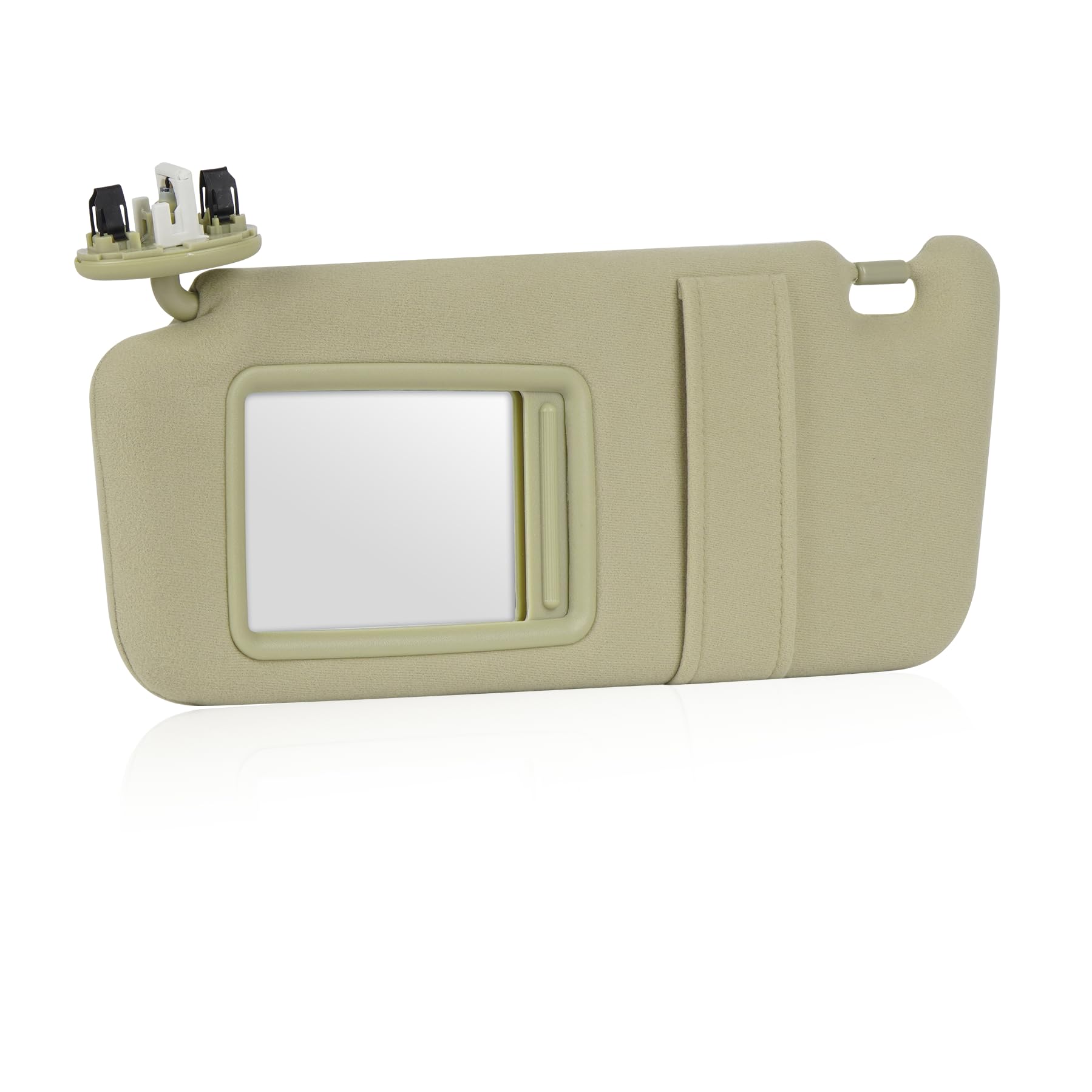 Photo 1 of ***BAGGED*** Beige Driver Left Side Sun Visor Replacement Compatible with 2007 2008 2009 2010 2011 Toyota Camry with Sunroof Replace 74320-06800-B0