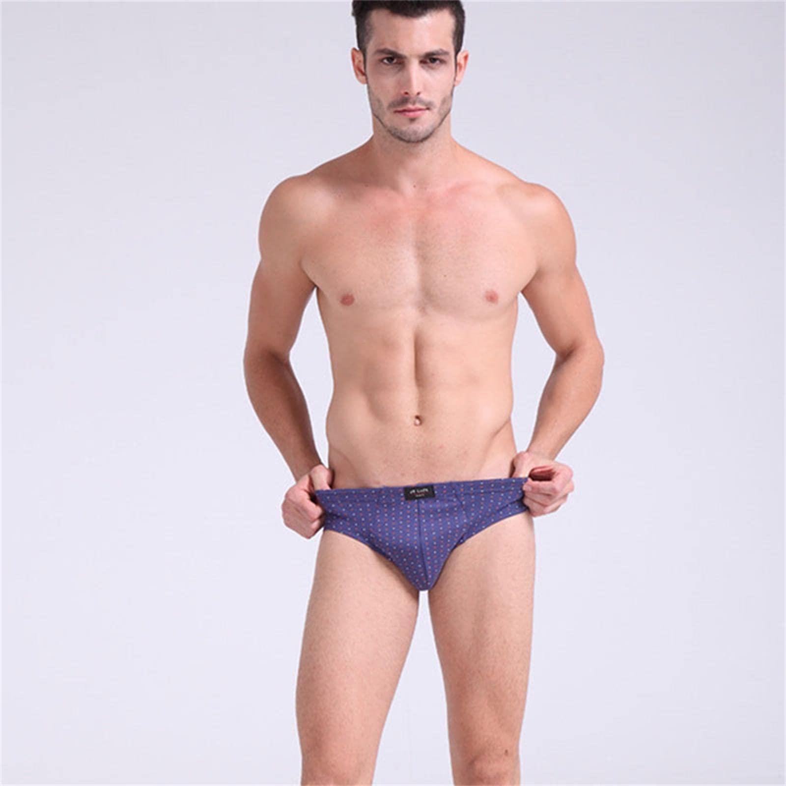 Ropa Interior masculina5Pcs/Lote 7XL Resumen De Hombres De Algodón