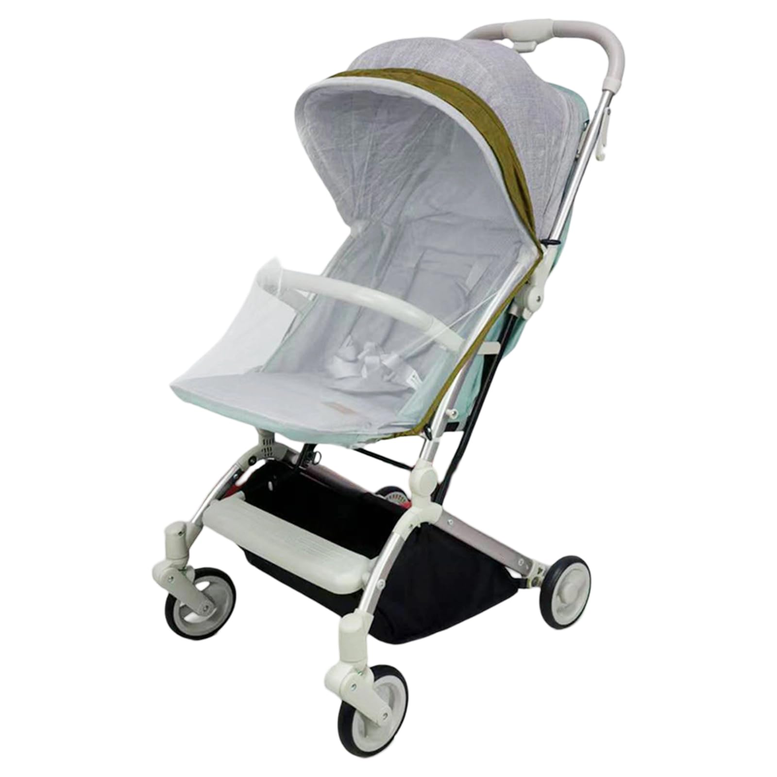 Xjdzineq Strollers Net Breathable Full Coverage Baby Net for Baby Carriers Pushchair Pram Pushchair Canopy Breathable Strollers Netting