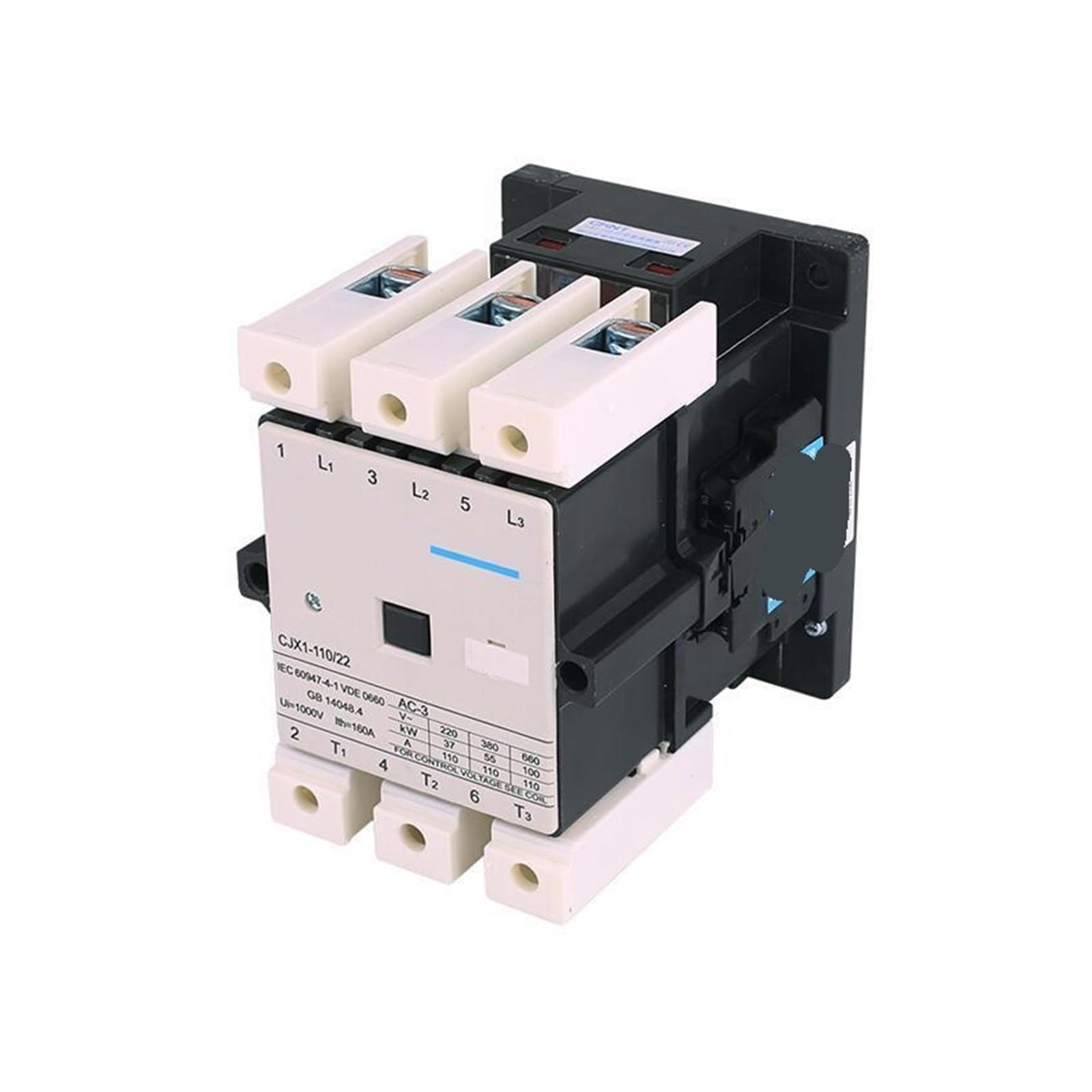 HUUOQIWY AC contactor CJX1-110/22 220V AC contactor