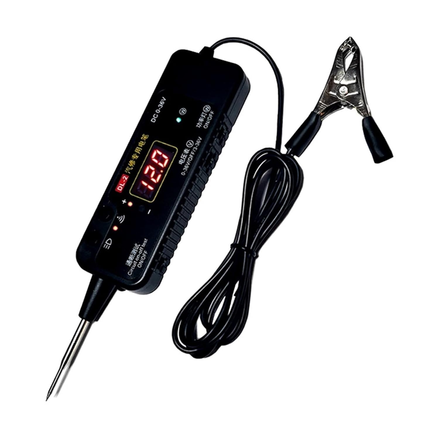 6 in1 Electric Car Repairing Pen Automotive Circuit Repairing and Testing Pen Digital Display Signal Tester Power Test Pen