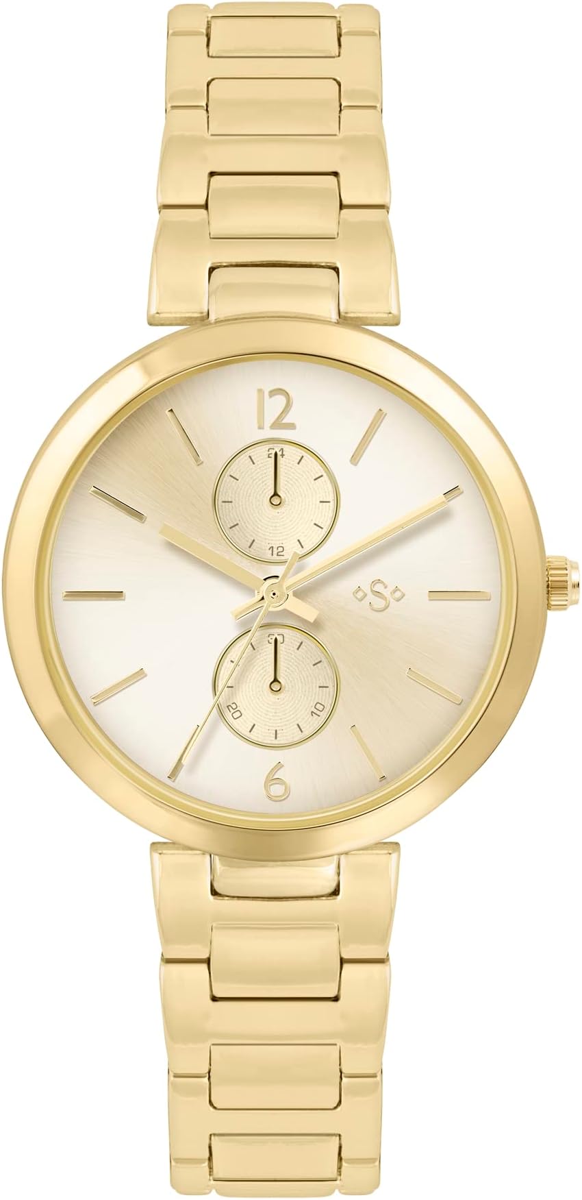 Spirit Ladies Pale Gold Bracelet Watch with Pale Gold Sunray Dial ASPL168