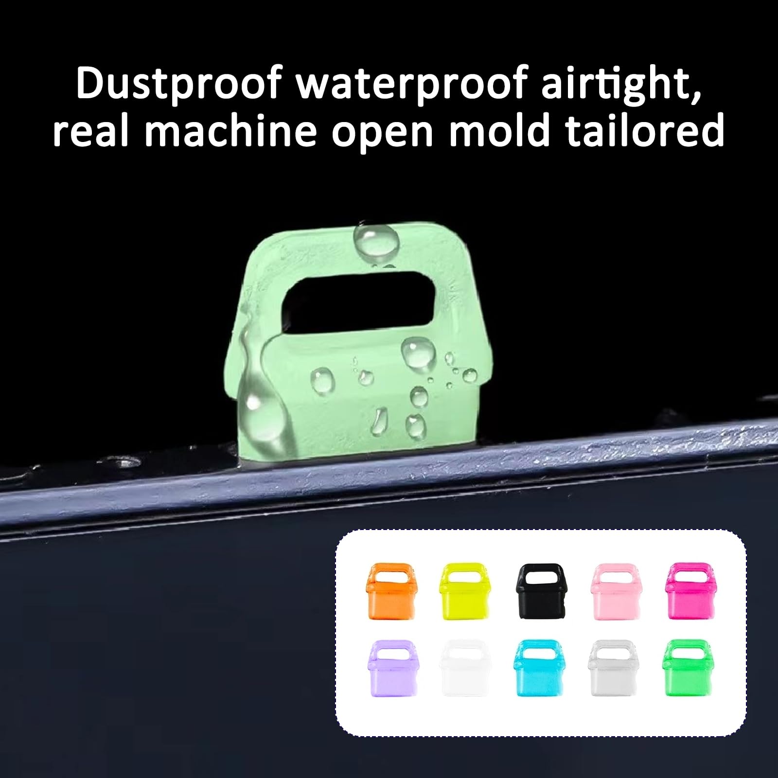 CYUXING 30Pcs USB C Dust Plug Cover Colorful Type C Charging Port Charms Plastic Cover Protector With Hanging Hole Compatible With All Type-C Devices Laptops Smart Phones - View #7