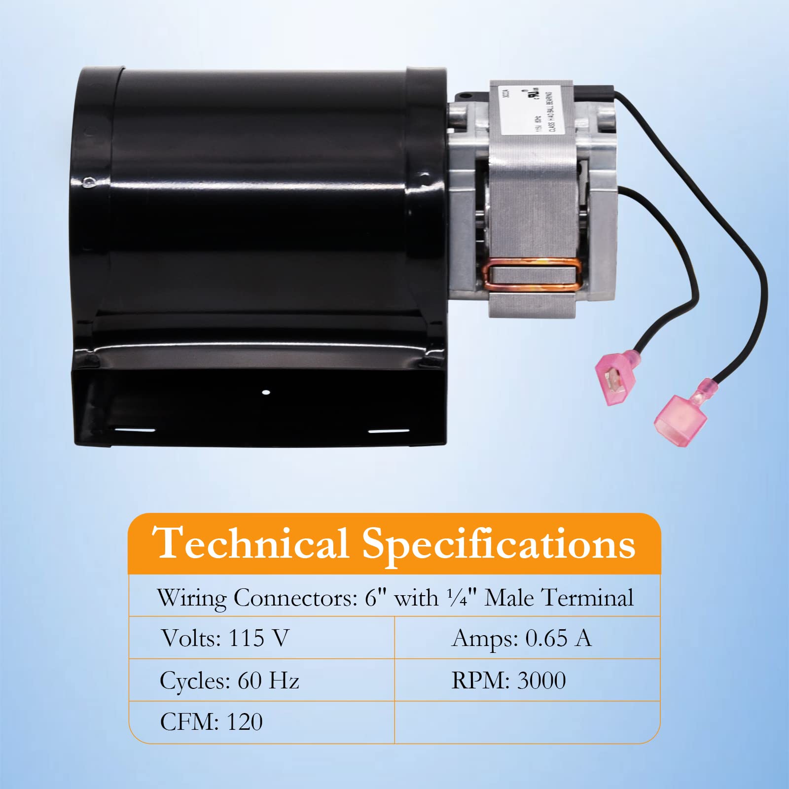 Amazon.com: Criditpid Wood Stove Front Blower Motor for Avalon 
