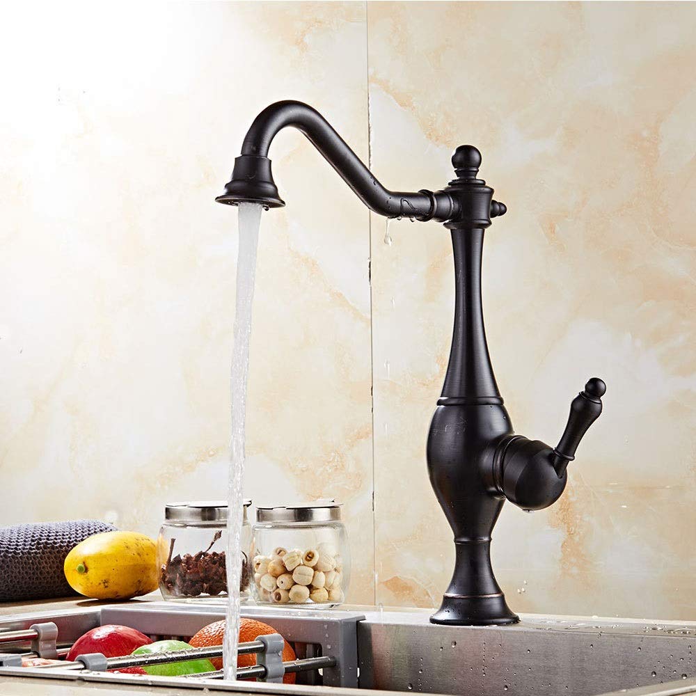 Robinet rétro européen eau chaude et froide raffinement pour kit garniture salle de bain