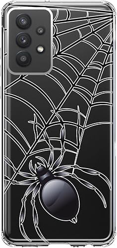 MUNDAZE - Funda para Samsung Galaxy A32 Slim Hybrid a prueba de golpes, carcasa rígida de TPU suave y resistente, cubierta protectora para teléfono