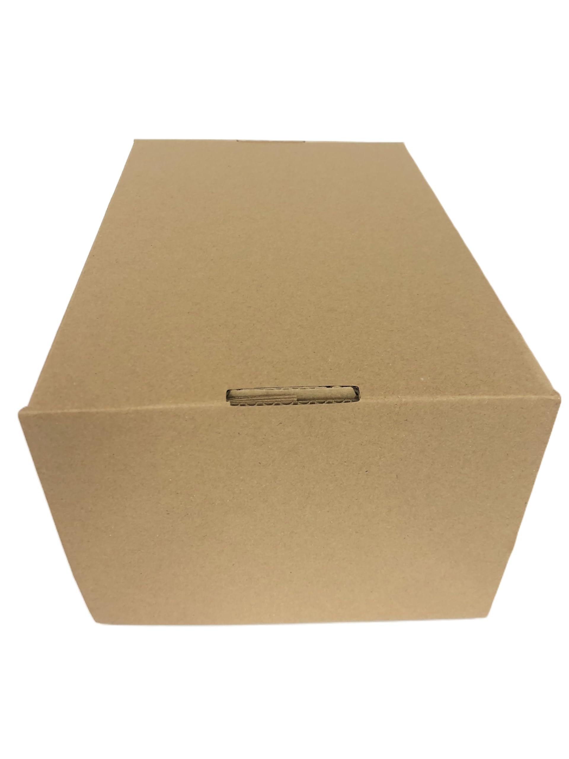 Pack de 50 bacs de stockage à bec en carton , 300x200x150 mm, couleur marron
