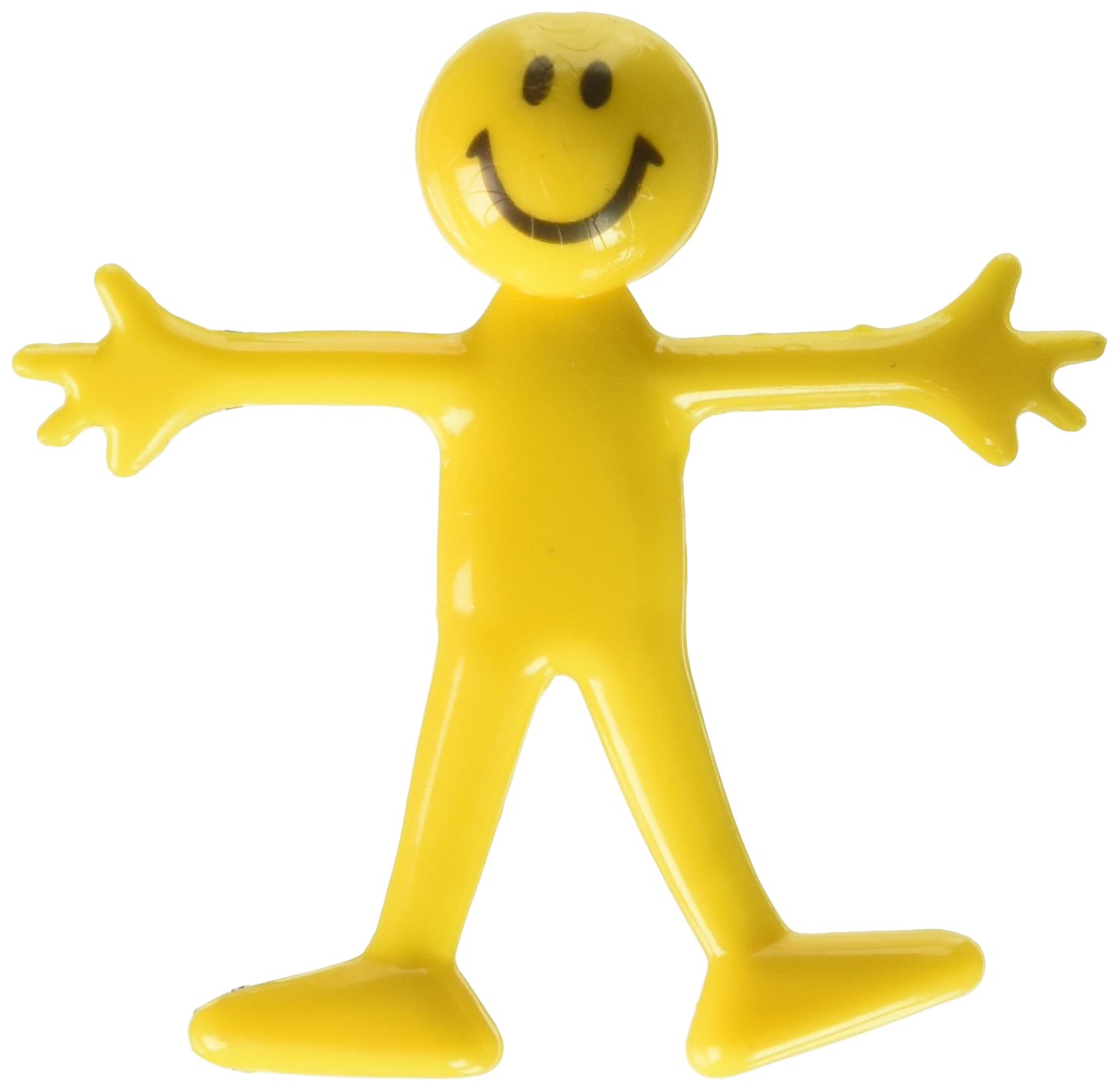 amscan Smiley Bendable Value Pack Favors, 12Pcs