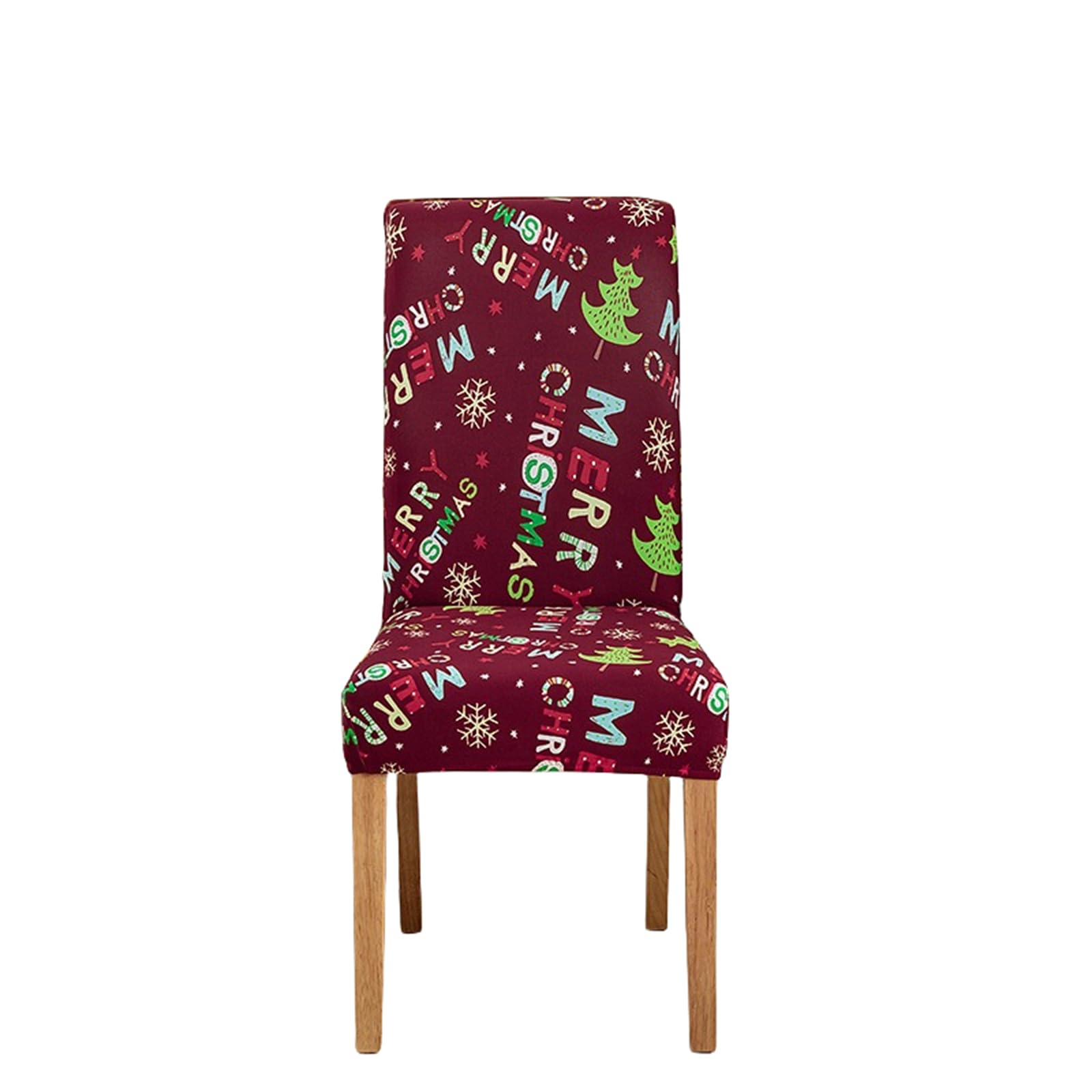 Housse de chaise salle à manger lavable et extensible pour protection contre taches