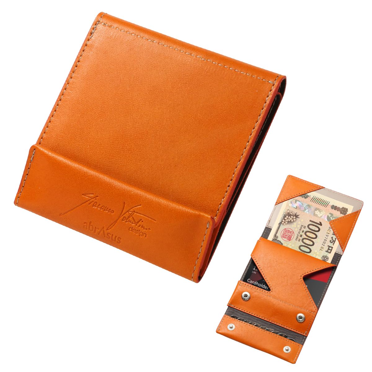 【希少・美品】abrAsus アブラサス 薄い財布 ジャコモ・ヴァレンティーニ Amazon.co.jp: [アブラサス] 薄い財布 Giacomo Valentini モデル