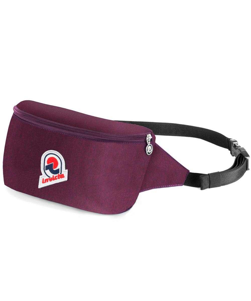 InvictaWaist Bag 25 Solid Marsupio Sportivo, 25 cm, 2 Litri, Viola