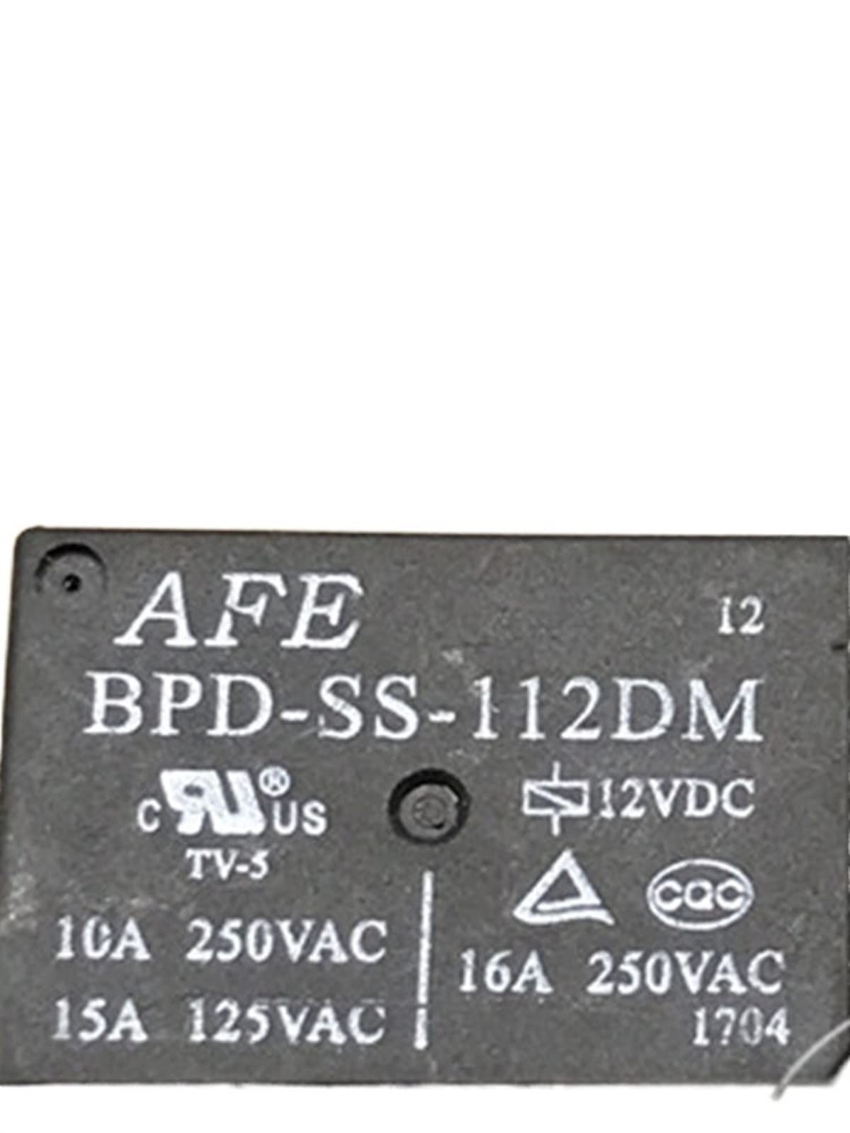 WBNFFUCYU 2 PCS 12V Relays BPD-SS-112DM 12VDC 4Pins