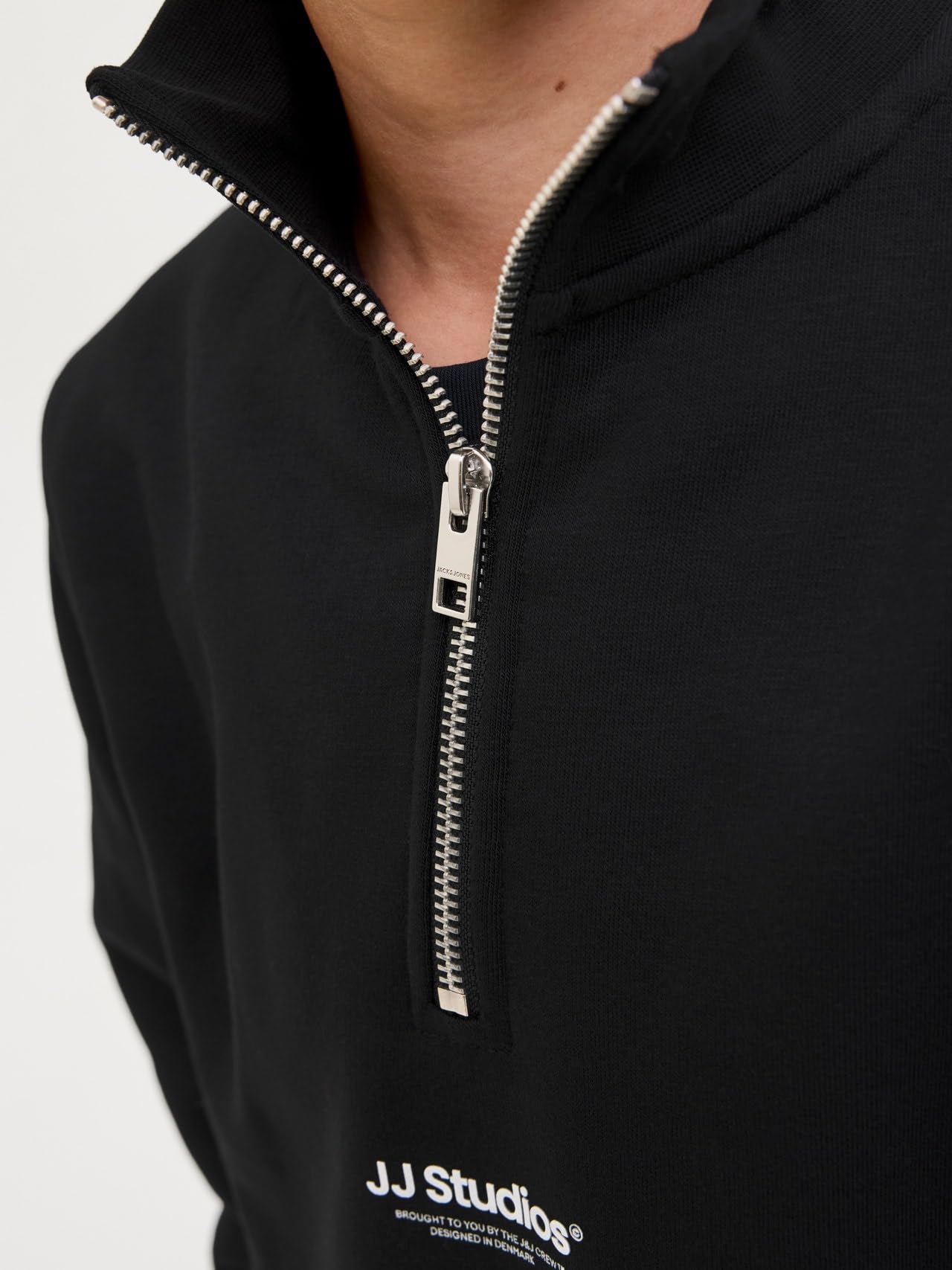 JACK & JONES Herren Jjesoho Sweat Quarter Zip Hn Noos Jnr Jjesoho Sweat Quarter Zip Hn Noos Jnr (1er Pack)