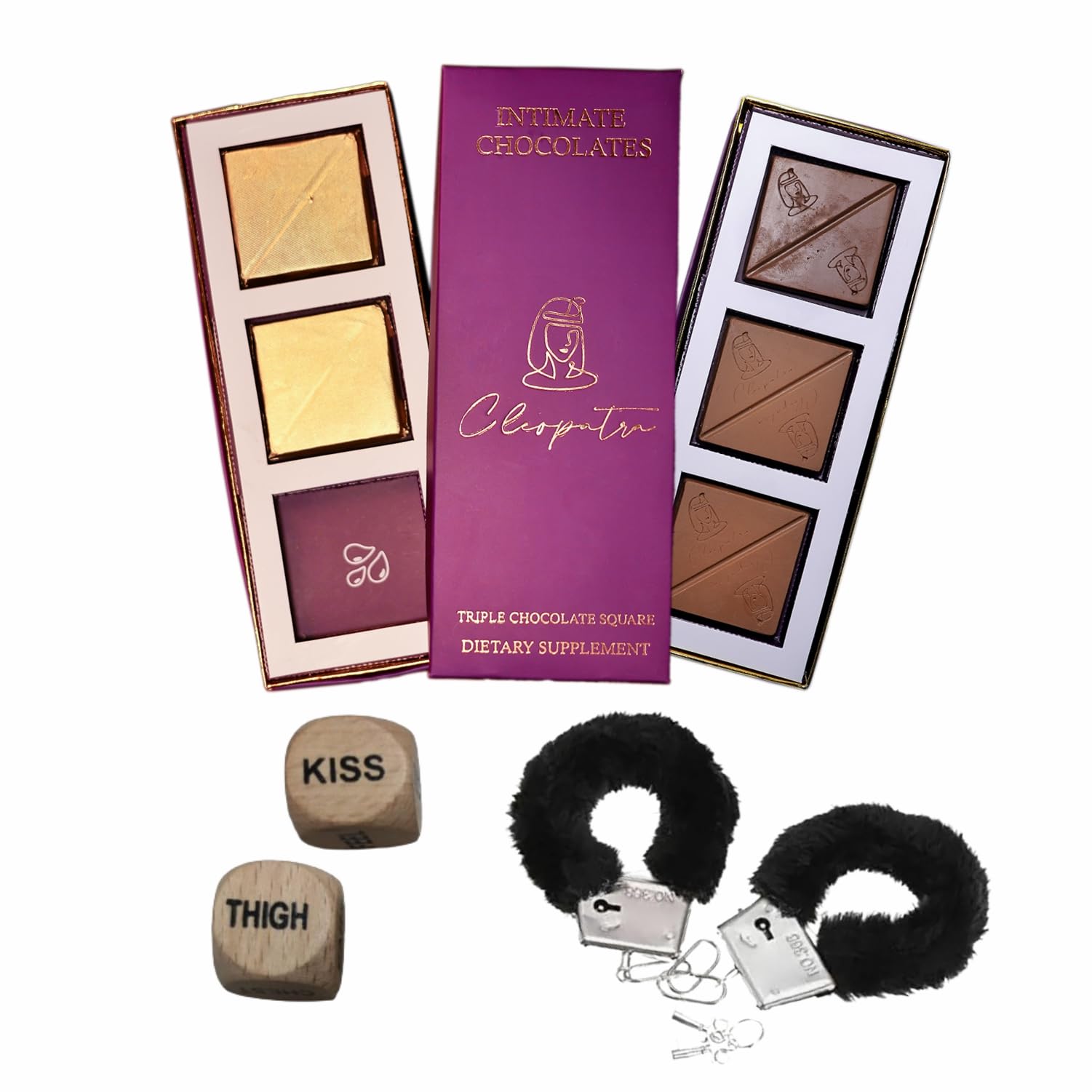 See full amazon price history chart for Cleopatra Luxury Milk Chocolate Bars For Uplifting Mood, Vitality, More Desire & Enjoyment Best Gift Set Ideal For Men & Women, Vegetarian And Gluten-Free 60g With 1 Handcuffs (Hathkadi) & 2 Dice Cleopatra Luxury Milk Chocolate Bars For Uplifting Mood, Vitality, More Desire & Enjoyment Best Gift Set Ideal For Men & Women, Vegetarian And Gluten-Free 60g With 1 Handcuffs (Hathkadi) & 2 Dice (B0DC6JDTQJ) Amazon Price History, Amazon Price Tracker