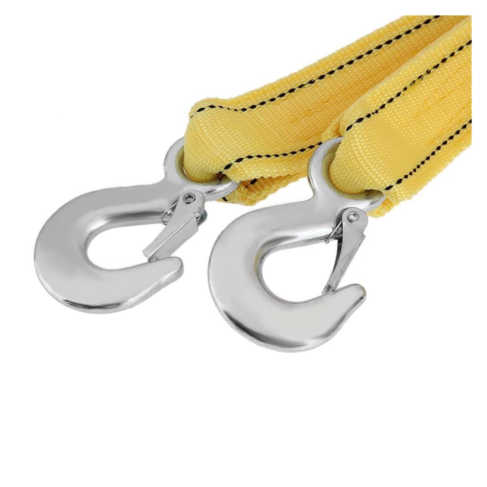 Cuerda de Remolque 4M Heavy Duty 5 Ton Car Tow Cable Towing Pull Rope Correa Ganchos Van Road Recovery para Remolque de recuperación (Color : 4m 5T)