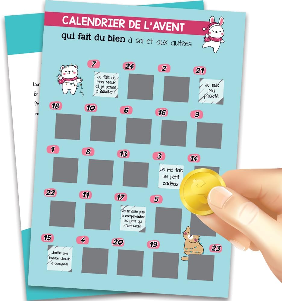 Calendrier De L Avent à Personnaliser